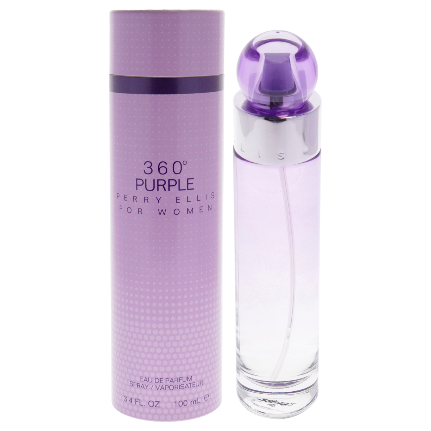 360 Purple by Perry Ellis for Women - 3.4 oz EDP Spray