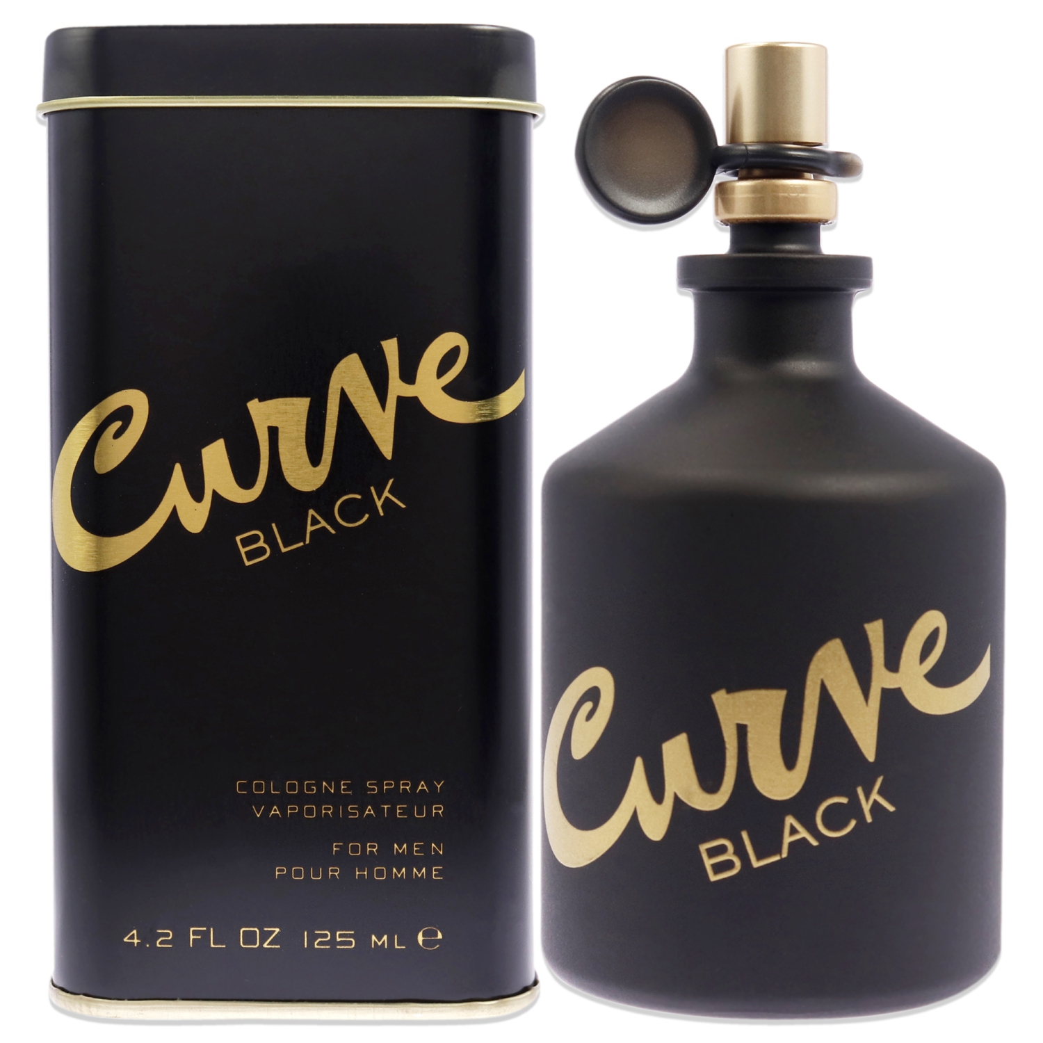 Curve Black de Liz Claiborne pour hommes - eau de Cologne en vaporisateur 4,2&nbsp;oz