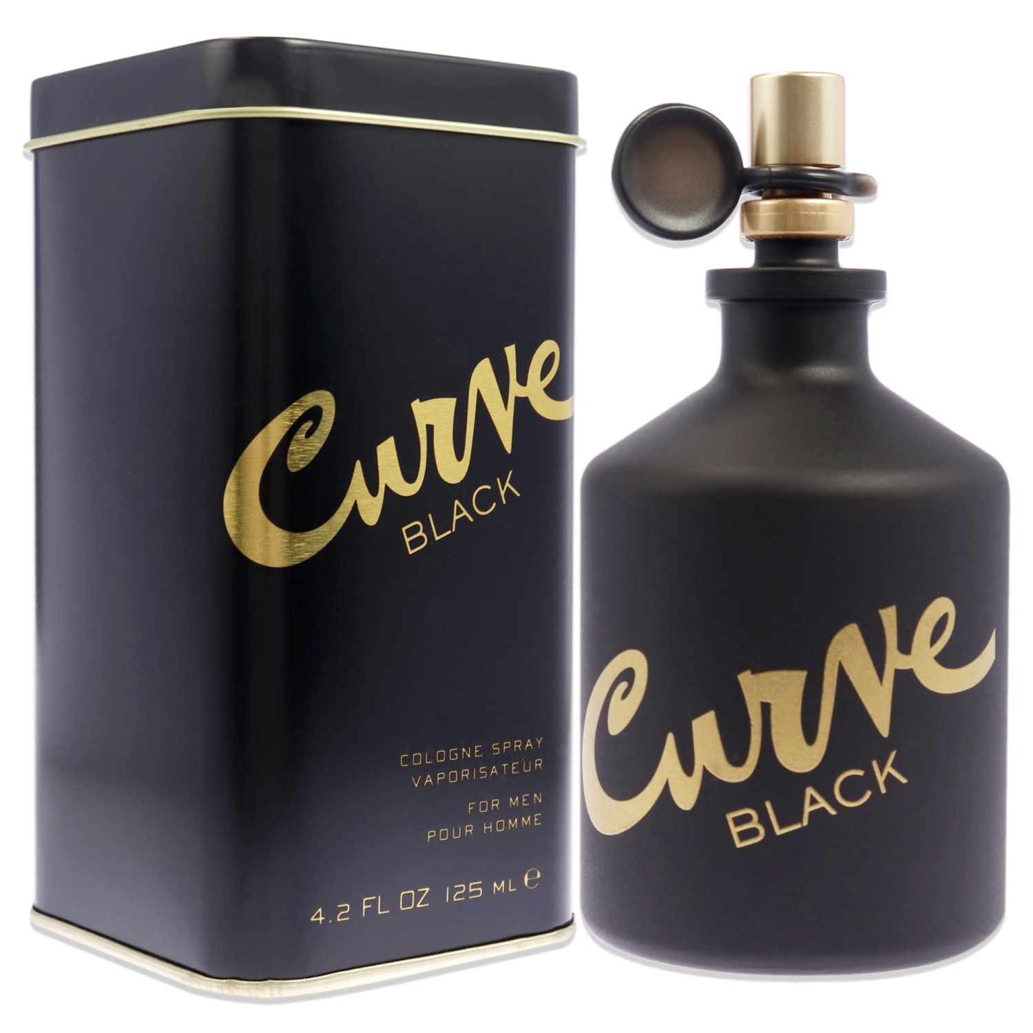 Curve Black de Liz Claiborne pour hommes - eau de Cologne en vaporisateur 4,2&nbsp;oz