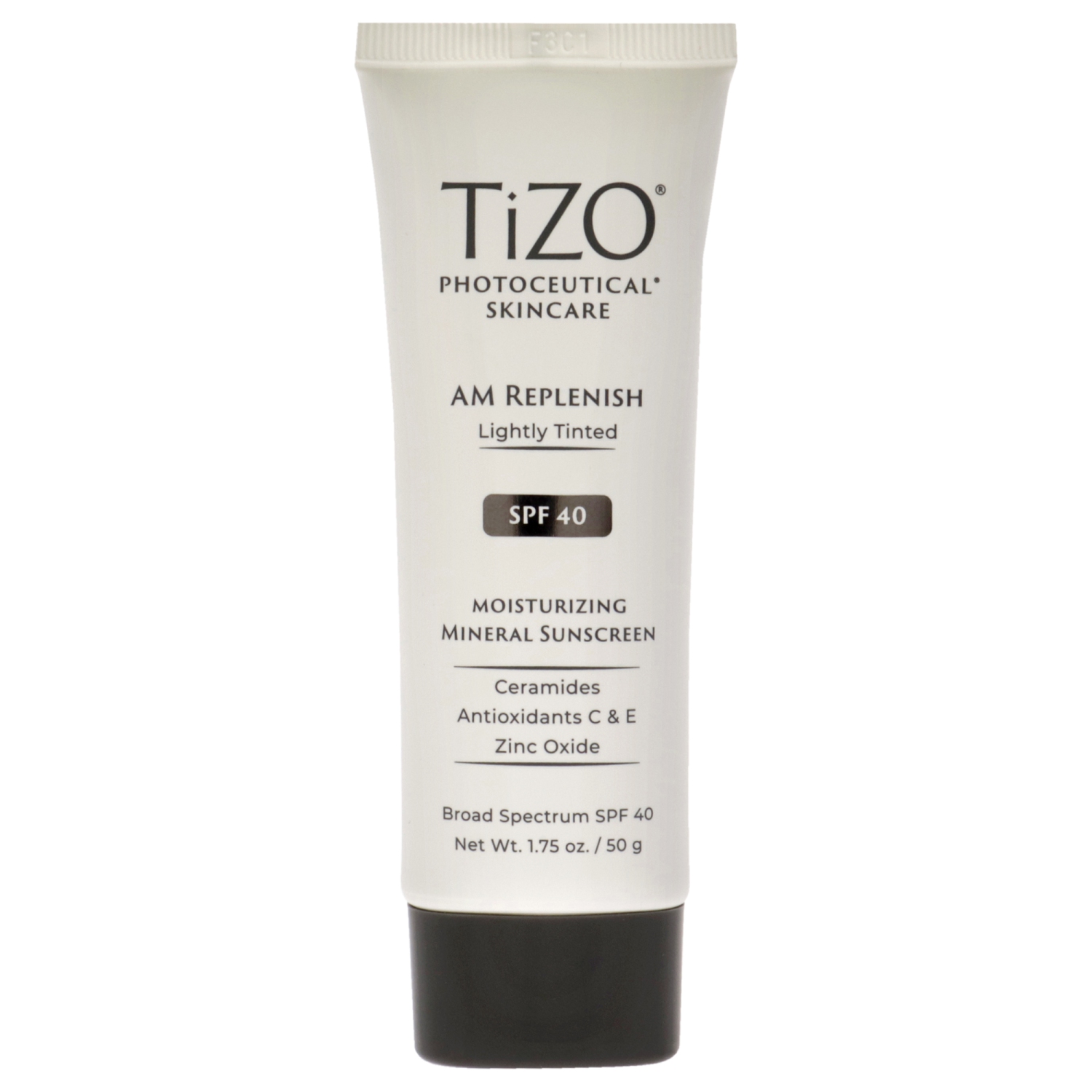 Photoceutical AM Replenish SPF 40 - Lightly Tinted by Tizo for Unisex - 1.75 oz Sunscreen