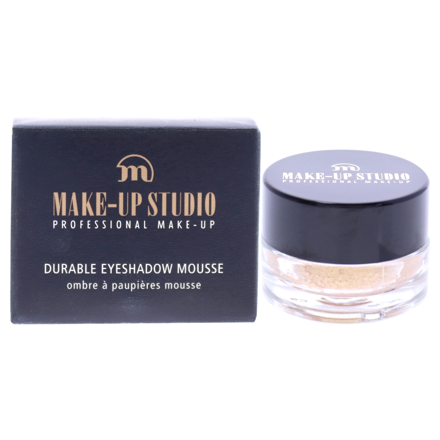 Fard à paupières Durable Mousse - Gold Glam par Make-Up Studio pour femme - Fard à paupières 0,17 oz