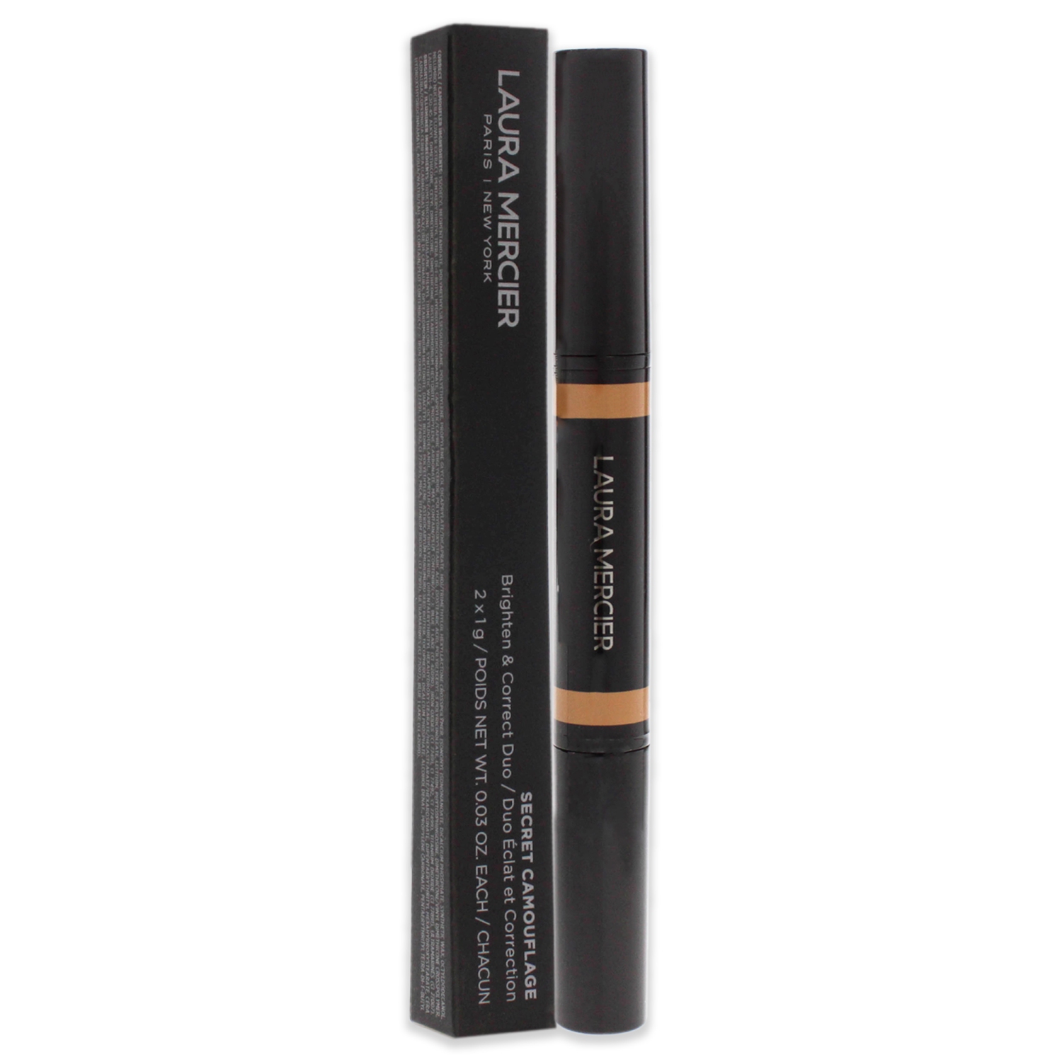 Secret Camouflage Concealer Duo Stick - 3N Medium with Neutral Undertones by Laura Mercier for Women - 0.06 oz Concealer