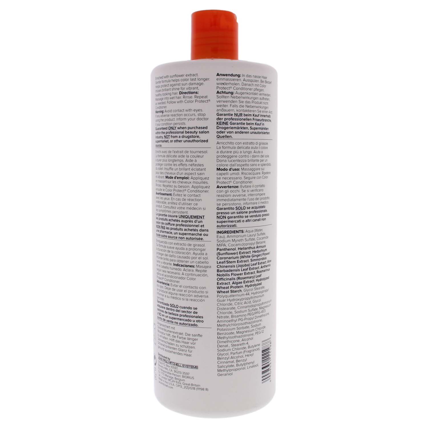 Paul Mitchell Color Protect Shampoo, 1L