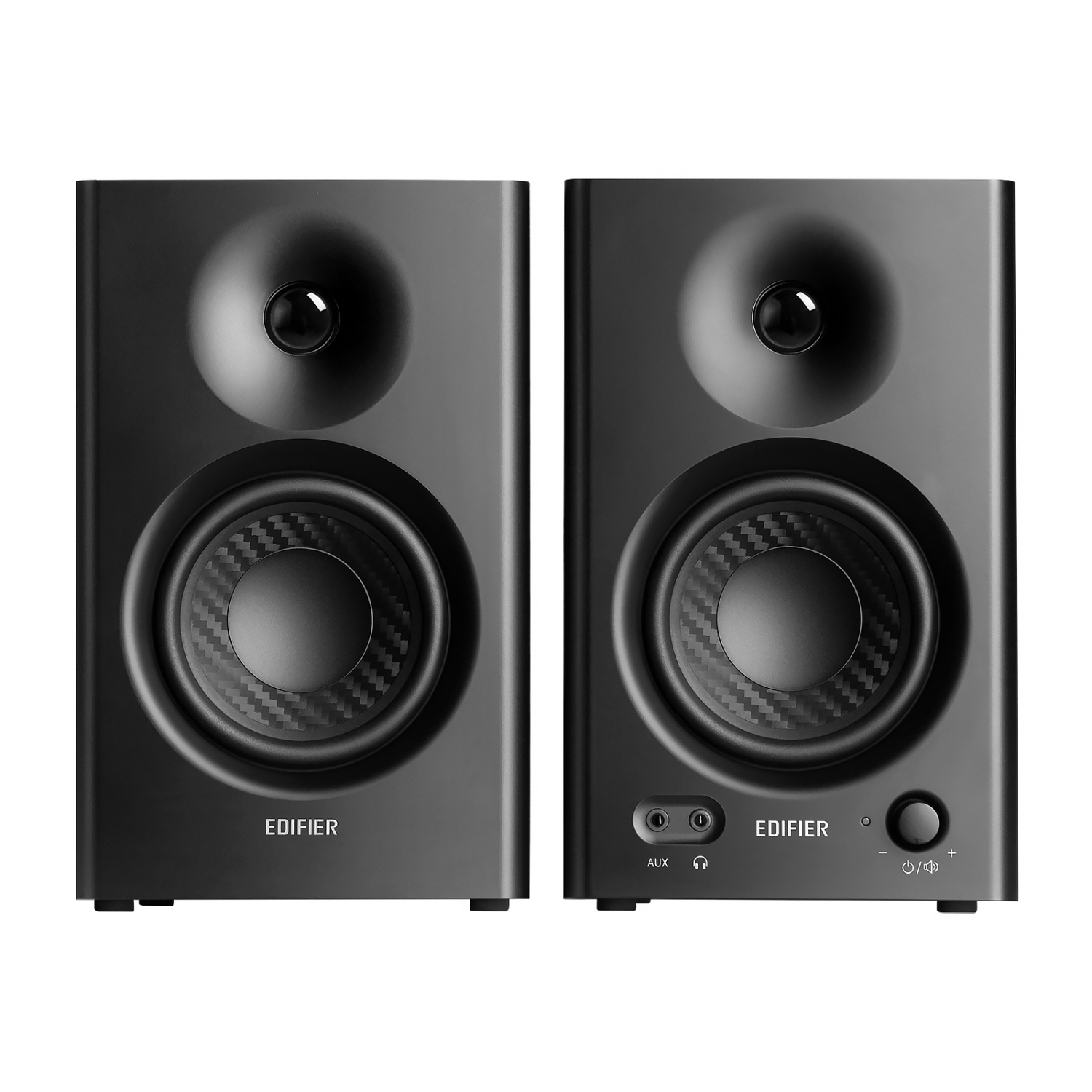 Edifier MR4 Powered Studio Monitor Speakers, 4" Active Near-field Monitor Speaker - Black
