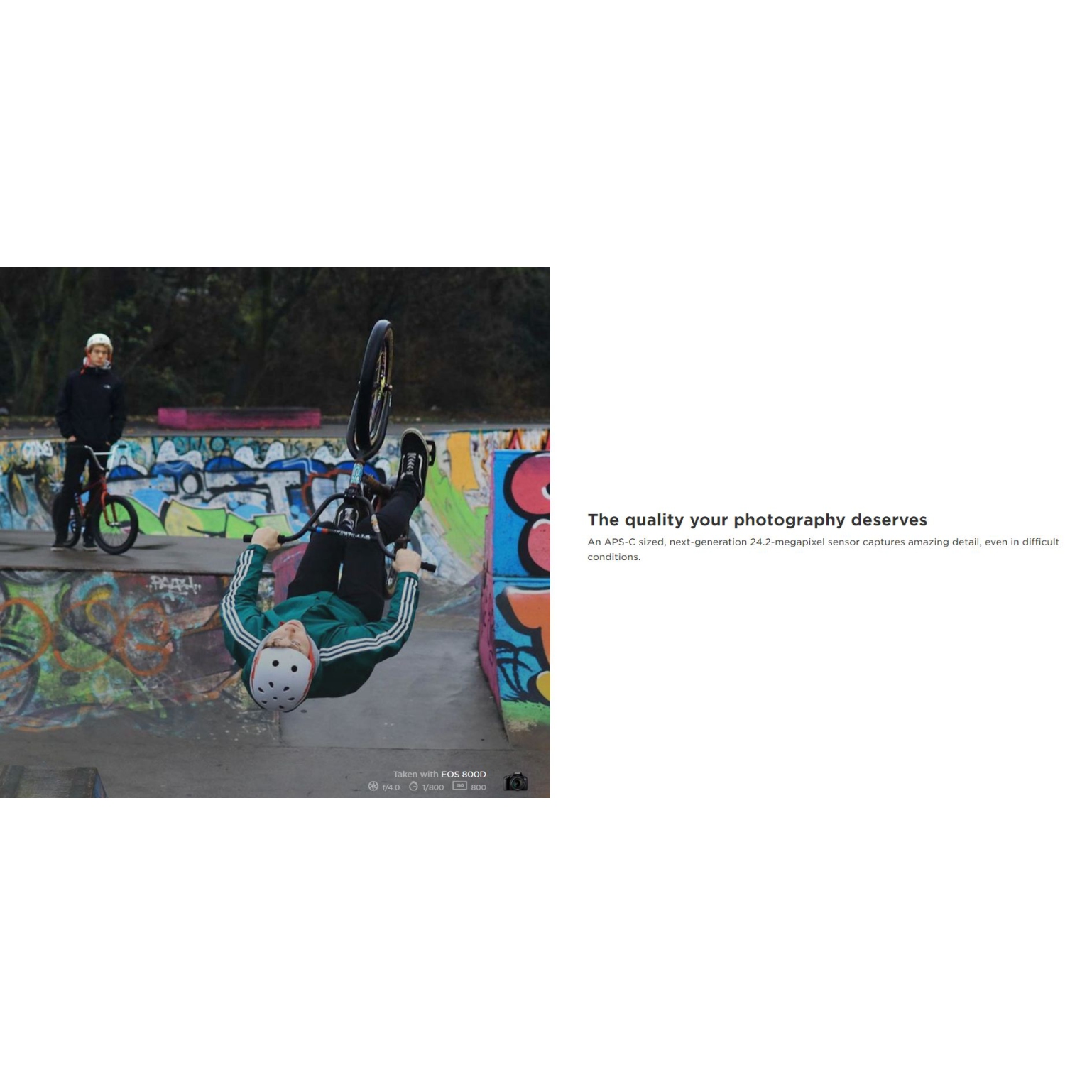 Canon EOS 800D Rebel T7i DSLR Camera with 18-55mm Lens, Creative Filter Set, Camera Bag, Sandisk Ultra 64GB Card, and More Bundle