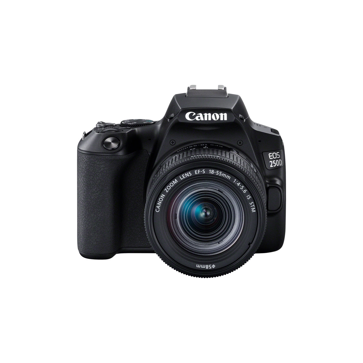 Canon EOS 250D (Rebel SL3) DSLR Camera w/ 18-55mm IS STM Lens 