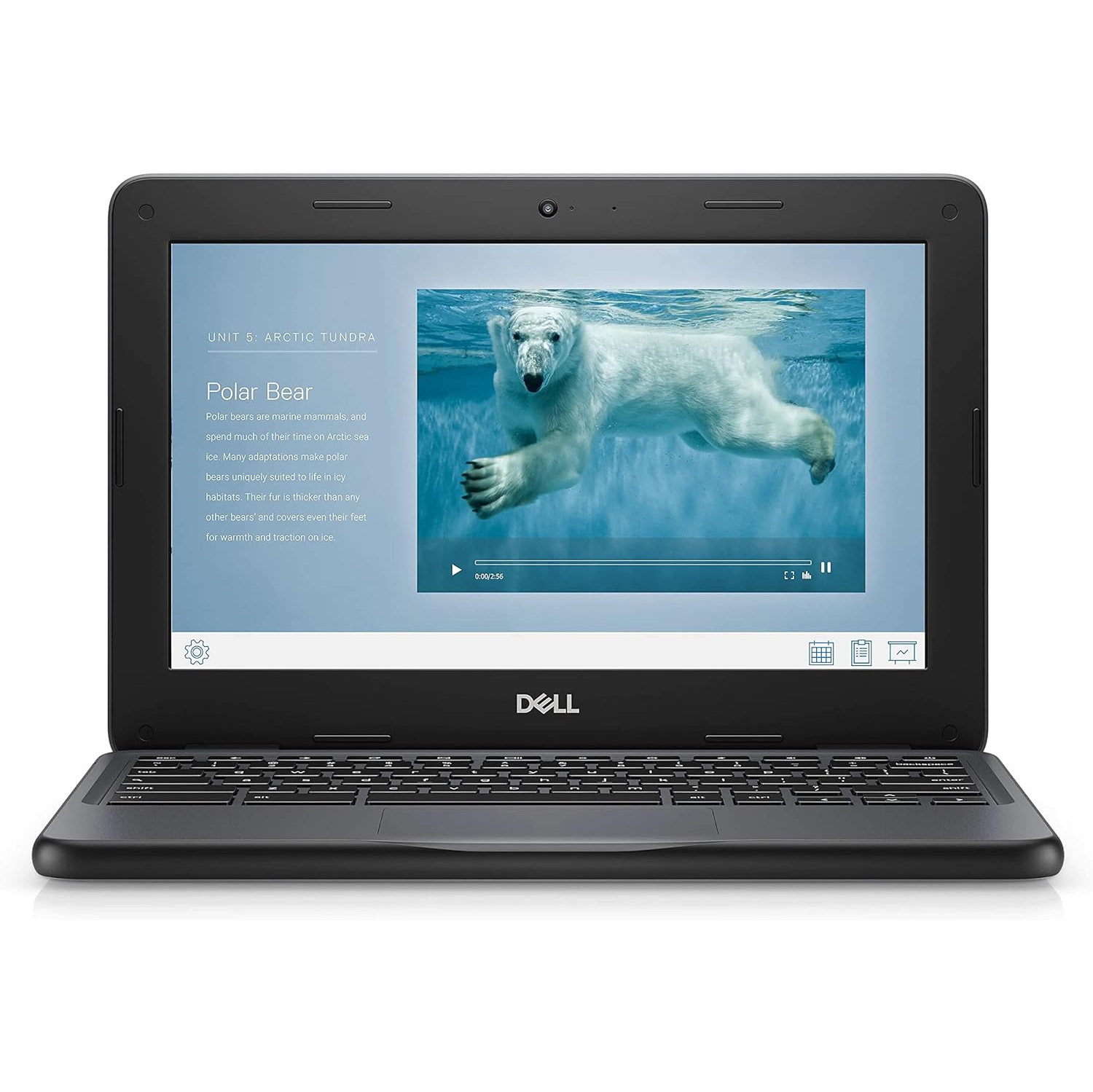 Refurbished - GRADE A - Dell Chromebook 11 3100 (NON-TOUCH), Chrome OS, Intel Celeron N4020 1.10GHz, 4GB RAM, 32GB eMMC Hard Drive
