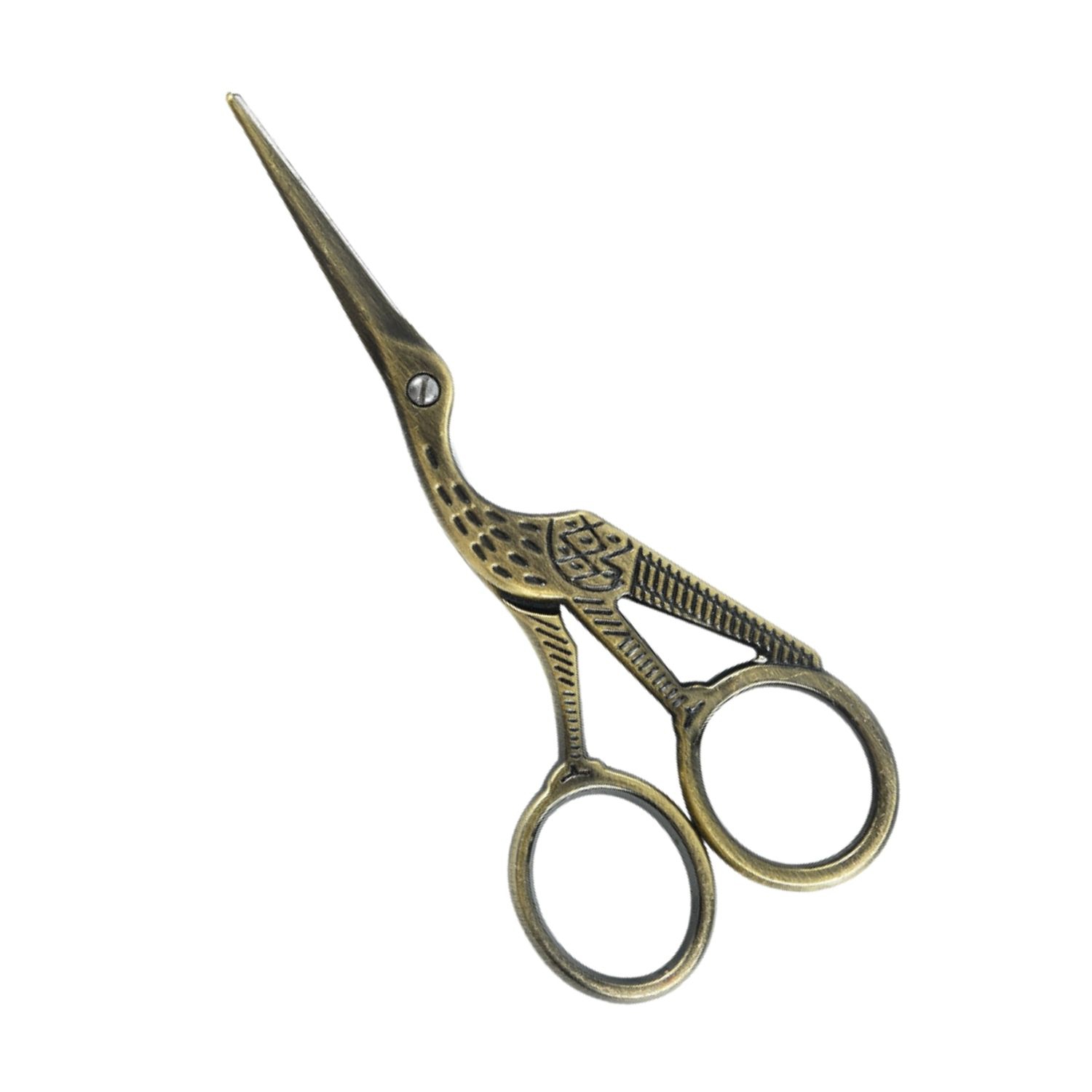 Arolly Retro Style 5.51" Embroidery Scissor with Sharp Blades, Multi-purpose Small Sewing Scissors for Art and Needle Work, Cutting Tools
