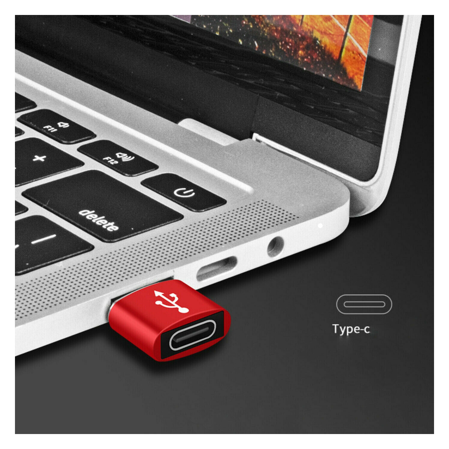 USB C Female to USB Male Adapter Type C to USB A Converter Compatible with iPhone / iPad / Samsung / Old version USB Power Adapters - Free Shipping