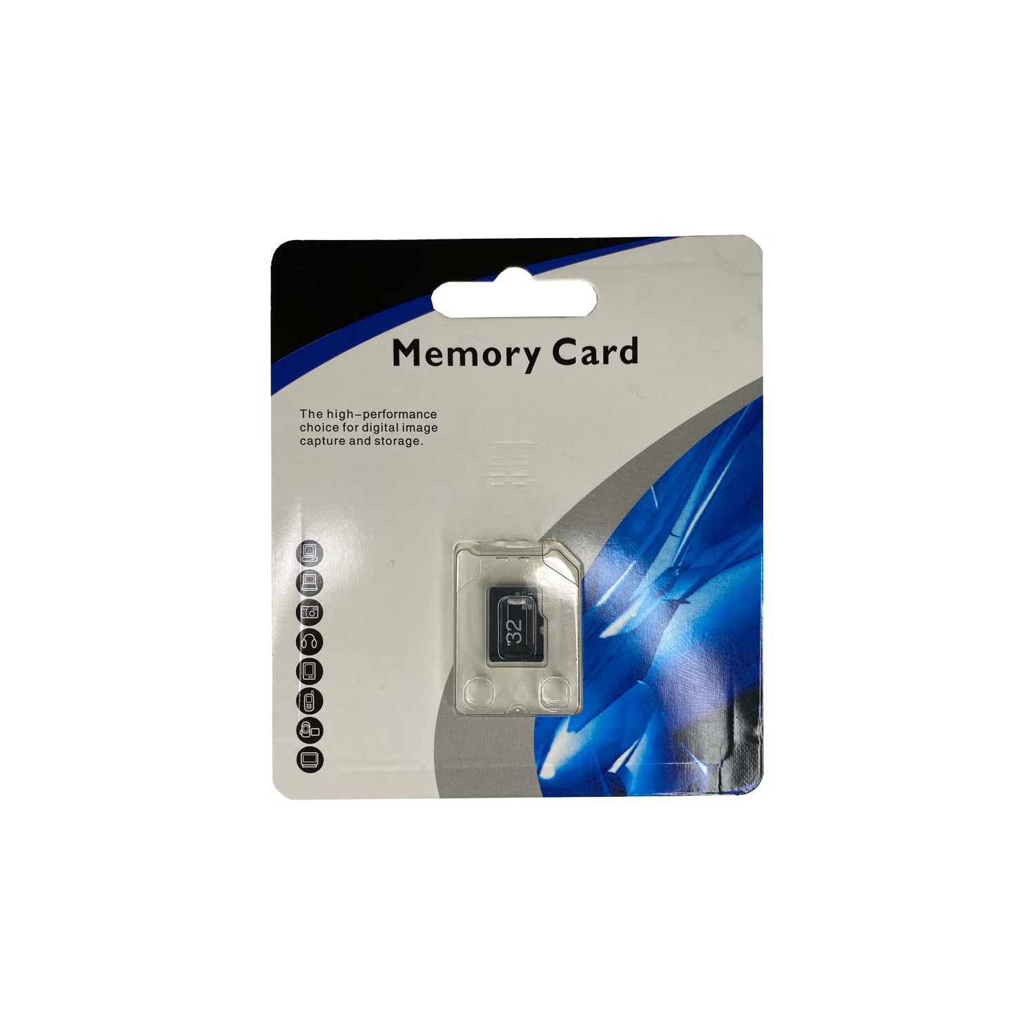 32G Micro SD Memory Card Class 10 for Digital Cameras, Security Cameras, PC, Phone, GPS, etc.
