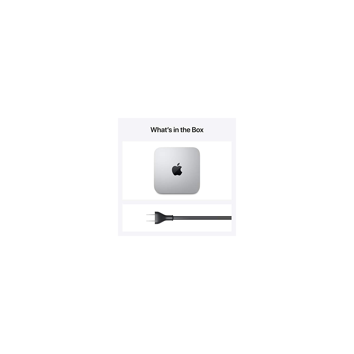 Refurbished - Apple 2020 Mac Mini with Apple M1 Chip (8GB RAM, 256GB SSD Storage)