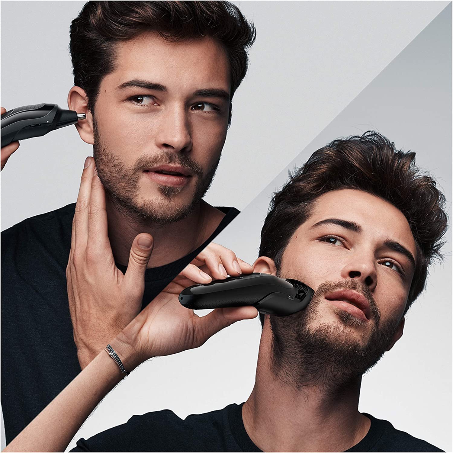 Braun 6 In 1 Personal Hair, Beard and face Trimmer - Black - Brand New