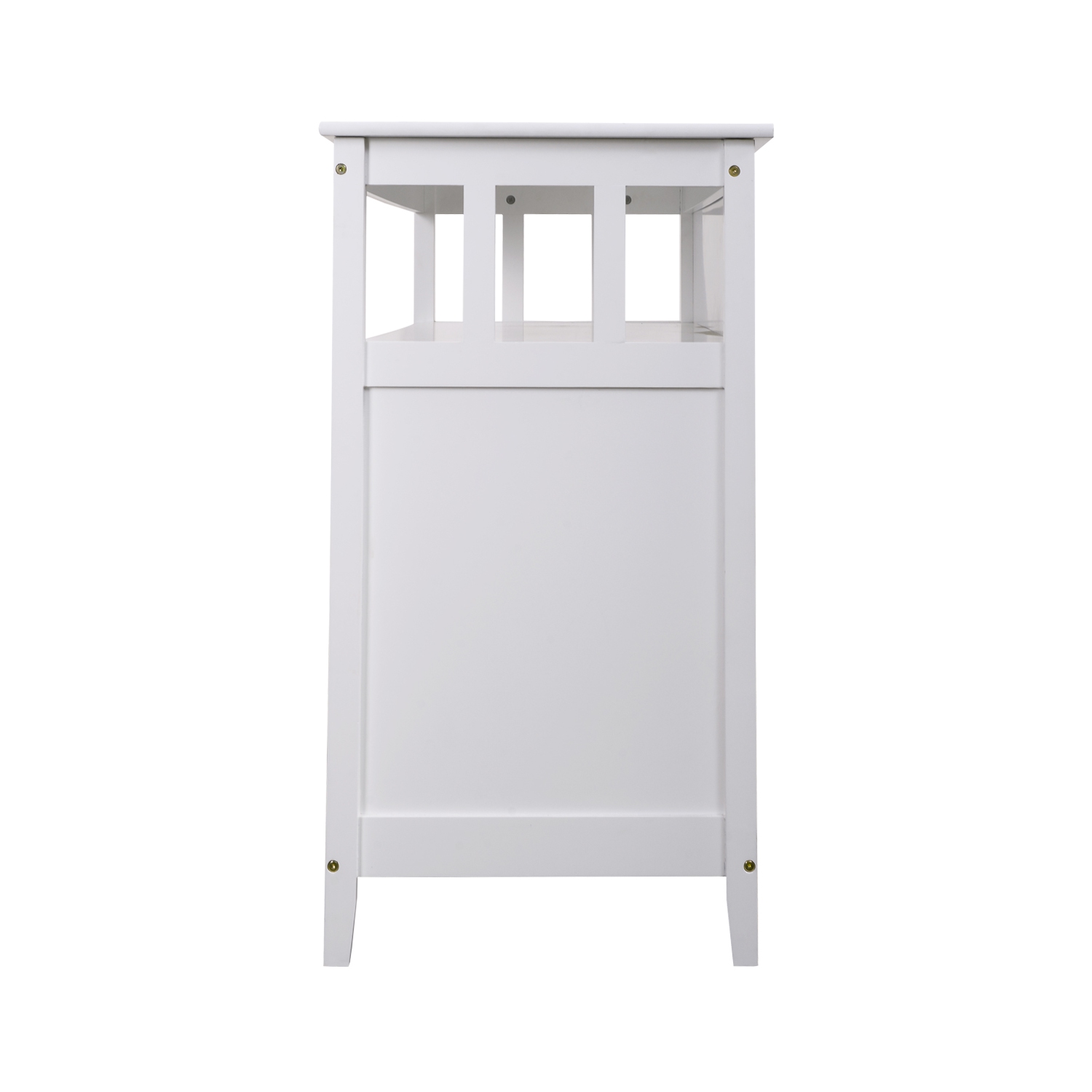 Topbuy Modern Kitchen Storage Cabinet Buffet Server Table Sideboard Dining Wood White