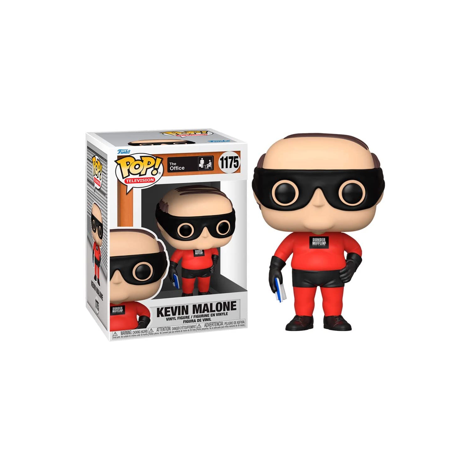 Pop Television The Office de 3.75 pouces - Kevin Malone en tant que personnage de Dunder Mifflin n° 1175