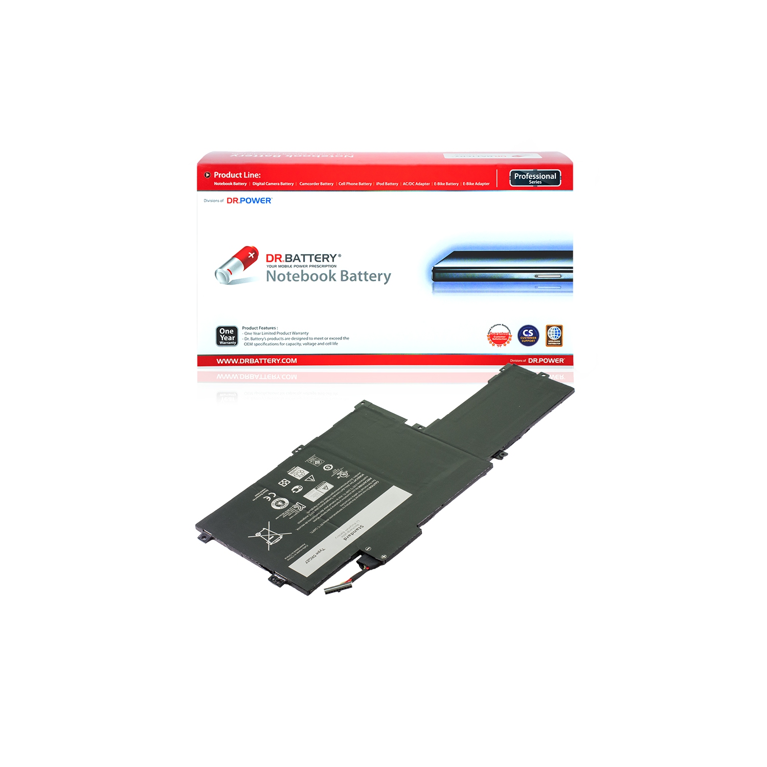 BATTERY Replacement for Dell Inspiron 14 (7000) 14 (7437