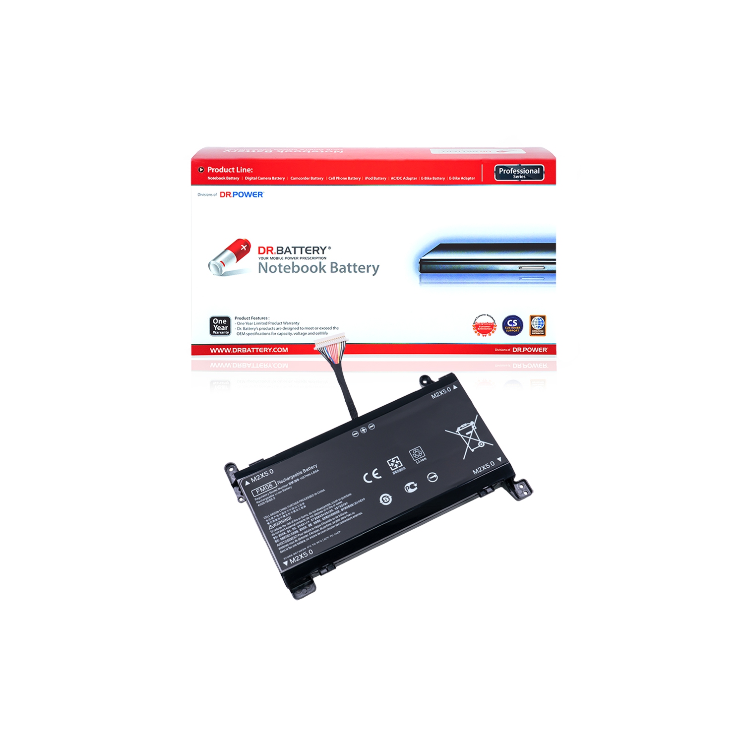 DR. BATTERY Replacement for HP Omen 17-AN108 17-AN109 17-AN100 17-AN101 17-AN102 4INR19 922752-421 922753-421 [14.4V / 86Wh] **Free Shipping**