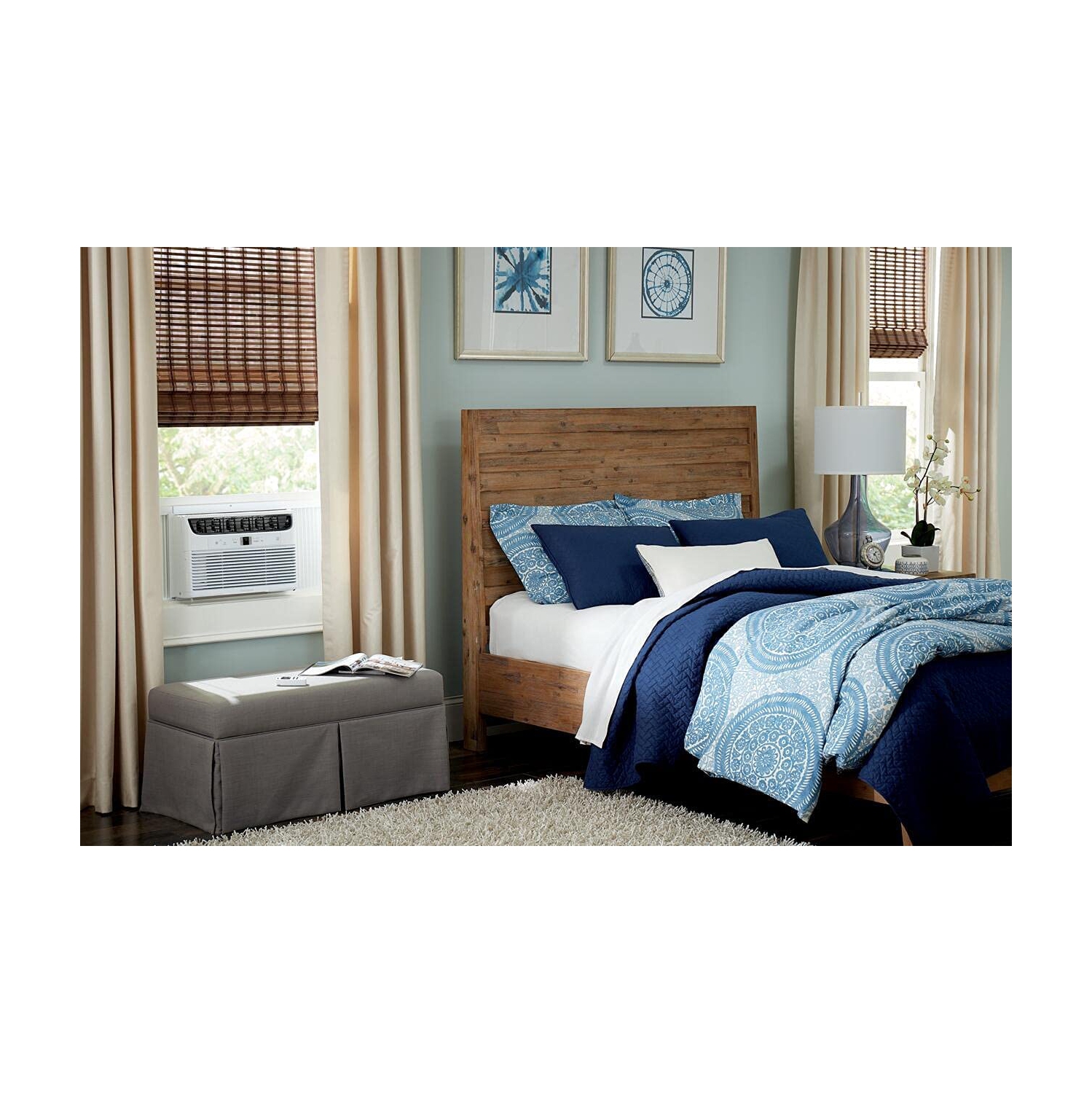 FRIGIDAIRE – climatiseur de fenêtre connecté FHWW083WB1 de 8,000 BTU, blanc