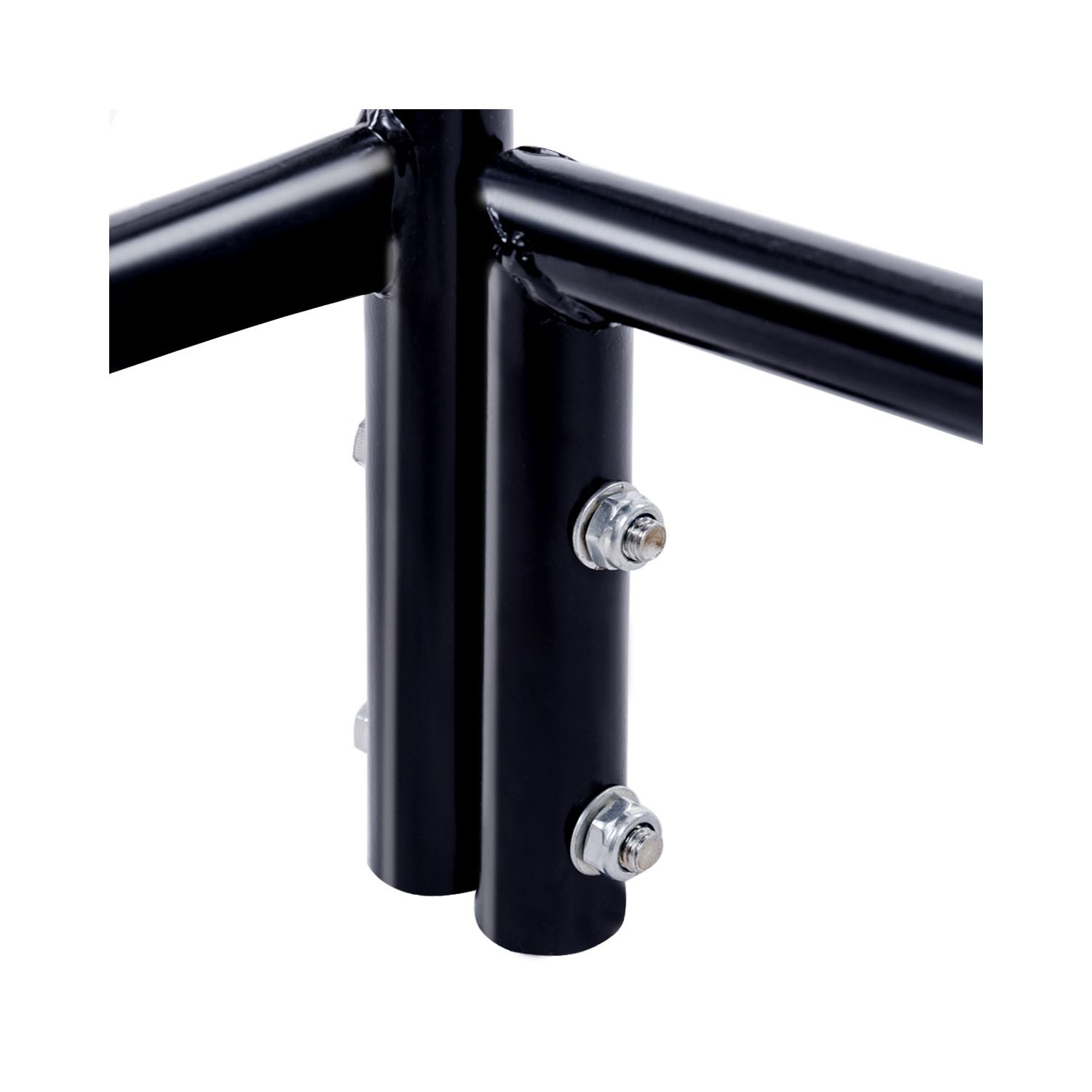 Topbuy 4 Feet Outdoor Firewood Storage Holder Heavy Duty Steel