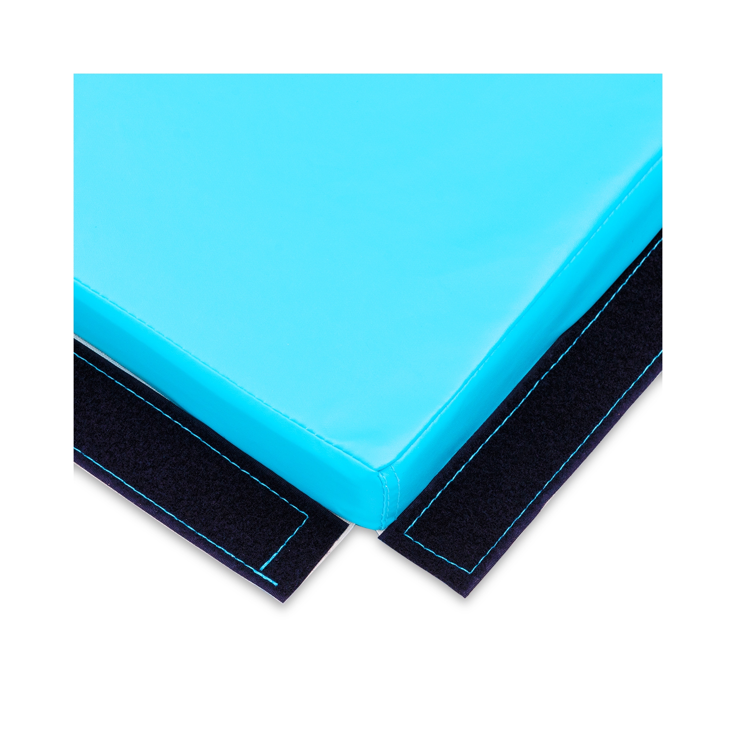 Tapis d'exercice pliable en polyuréthane épais 4 x x6 x x2 pi de Topbuy pour adultes et enfants Bleu/Noir/Multicolore/Rose/Bleu marine