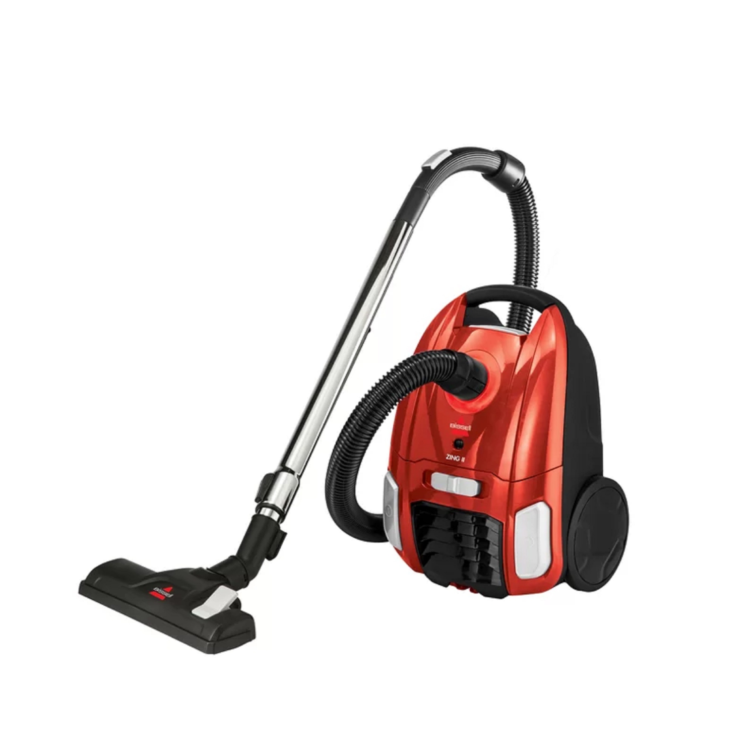 Canister Vacuum. Lightweight Powerful Automatic Portable Bissell Zing® II Bagged Canister Vacuum Great for Bare floors and Rugs