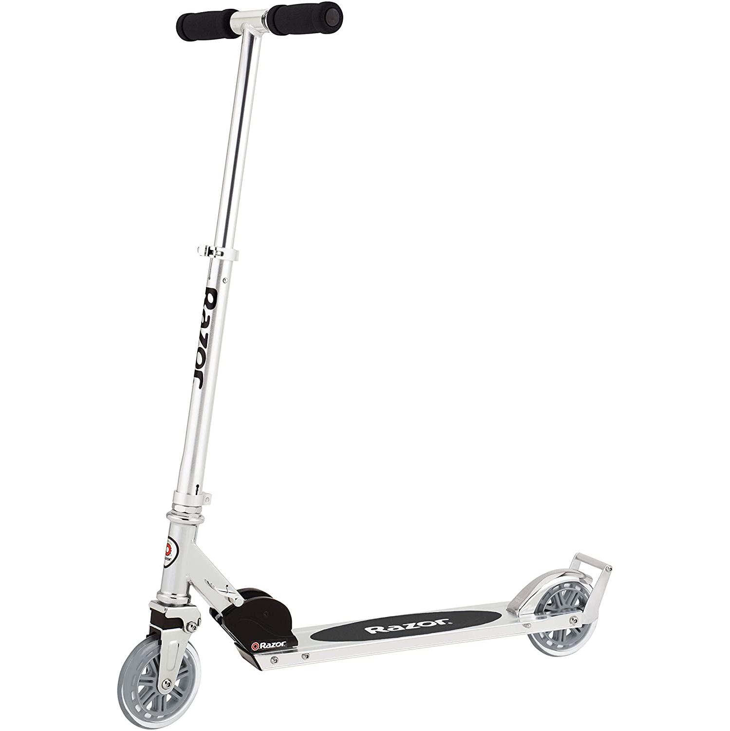 Razor A3 Clear Kick Scooter with Wheelie Bar
