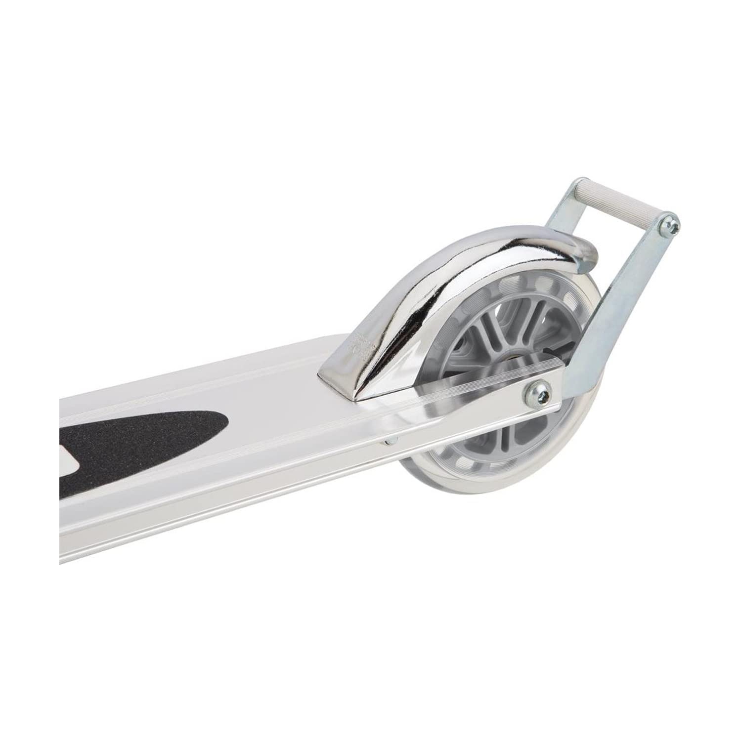 Razor A3 Clear Kick Scooter with Wheelie Bar