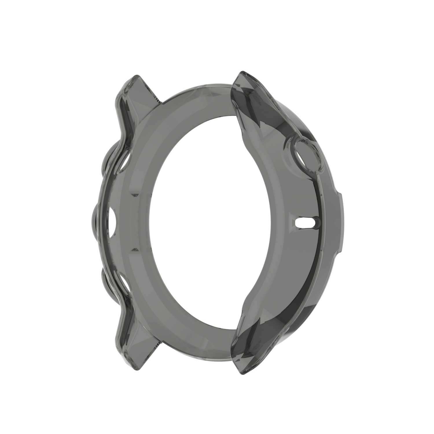 StrapsCo Rubber Smartwatch Protective Case for Suunto 7 - Black