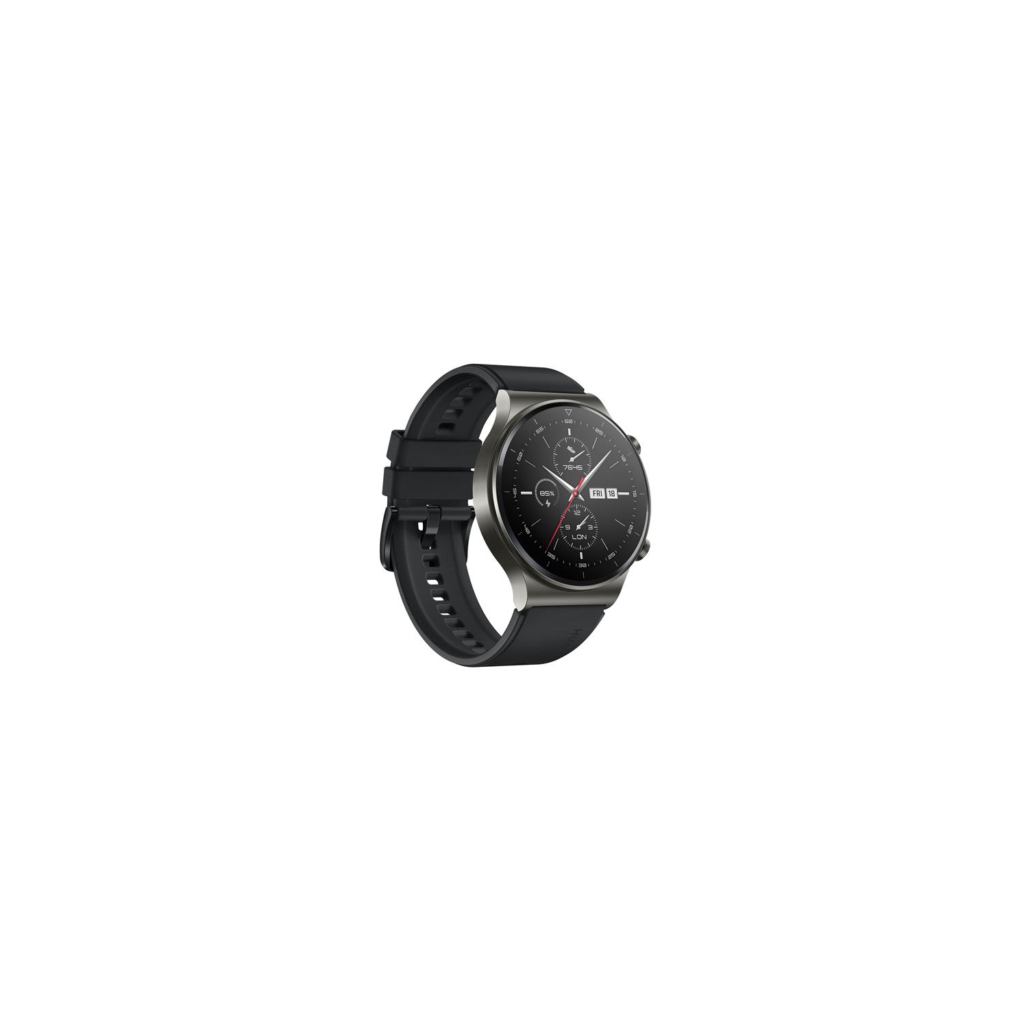|Huawei Watch |GT 2 Pro| Smartwatch |46MM |Night Black |Fluor elastomer Strap|