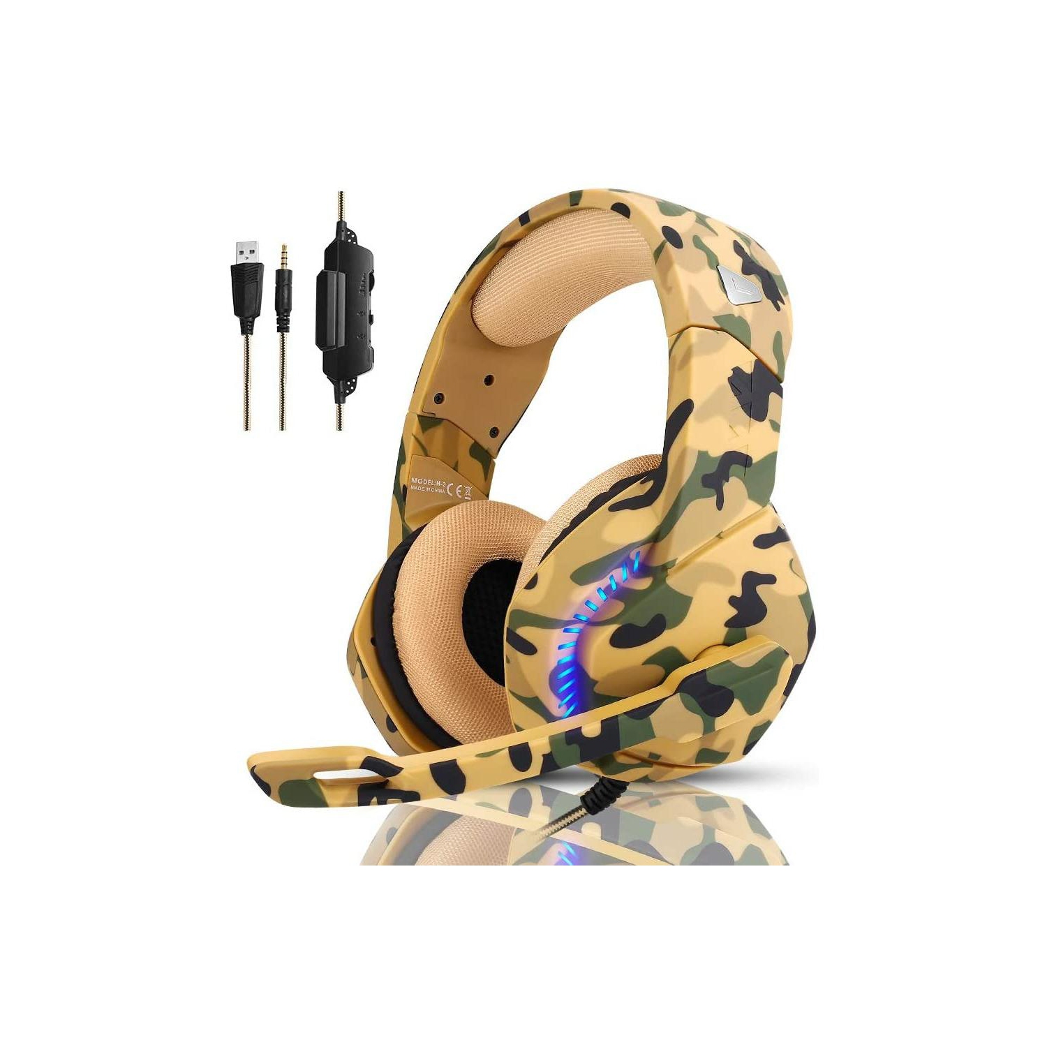 G9000 Pro Professional Noise Cancelling Gaming Headset for for PS4, PC, Xbox One Controller