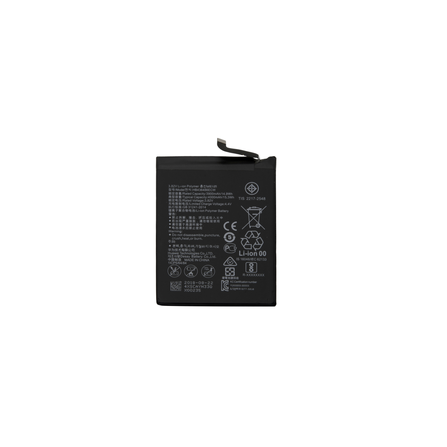Replacement Battery-Compatible For Huawei P20 PRO MATE 10 PRO