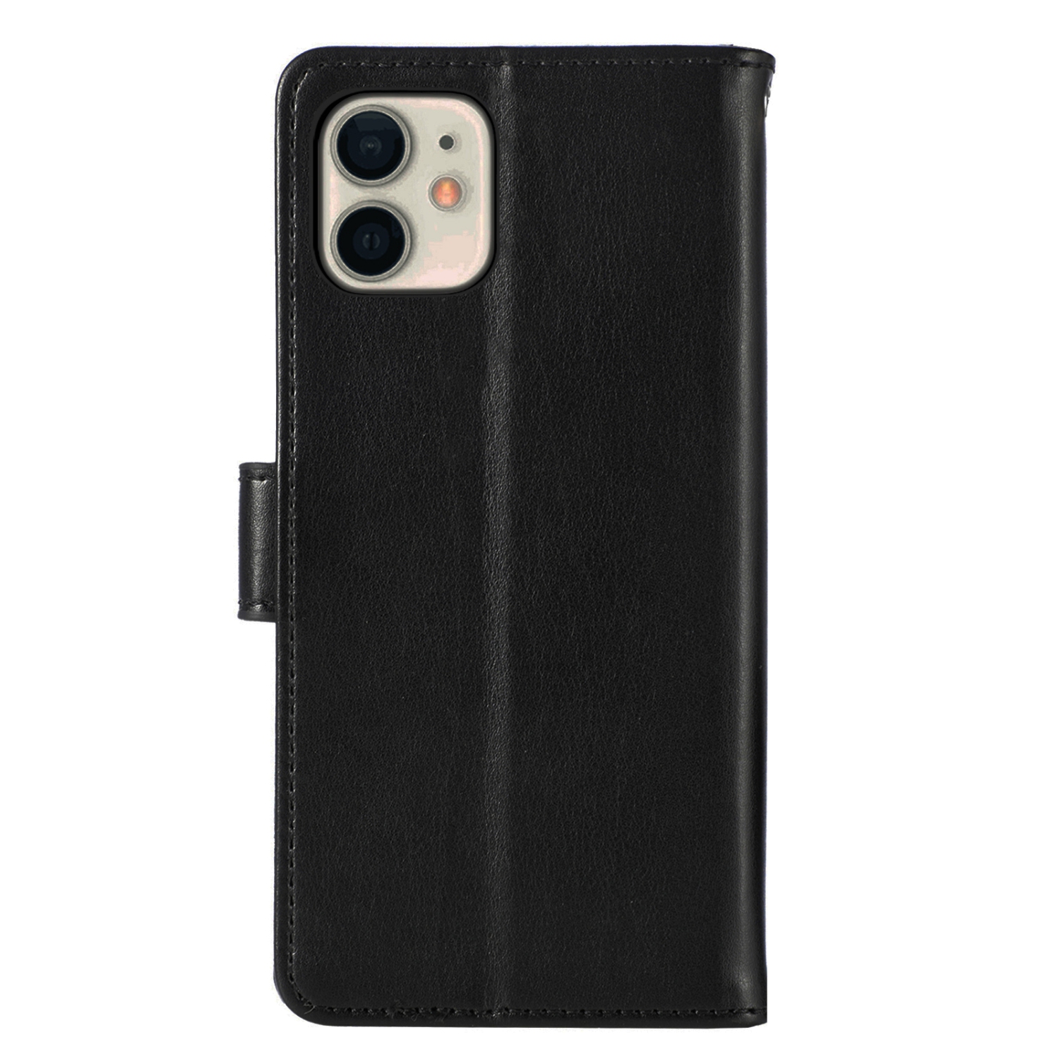 Juvenileway™ Folio Series Style Reassurance Flip Case for Apple iPhone 12 mini – Black