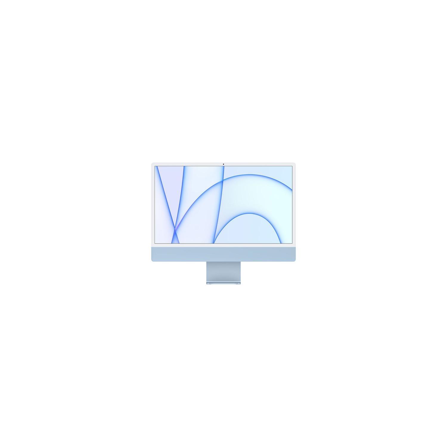 Open Box - Apple iMac 24" (Spring 2021) - Blue (Apple M1 Chip / 7-Core GPU / 256GB SSD / 8GB RAM) - English