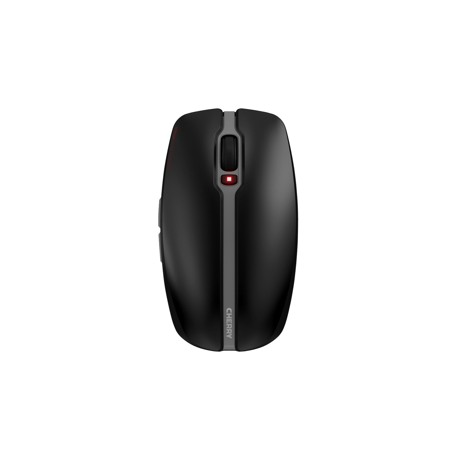 CHERRY BLACK WIRELESS KEYBOARD & MOUSE COMBO 104+10 KEY US INTL LAYOUT 6 BUTTON MOUSE WITH 1000/1600/2400 DPI