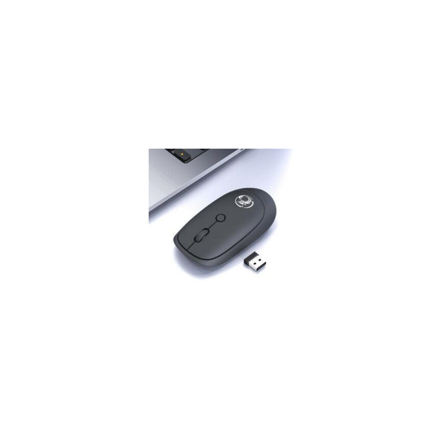 2.4GHz Wireless Mouse for Laptop Rechargeable Silent 3 DPI Adjustable