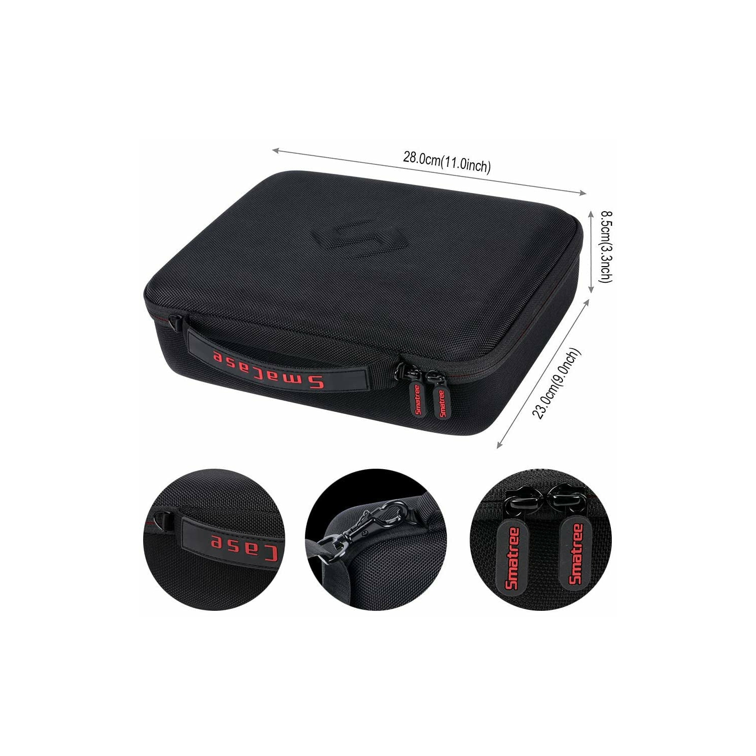 Storage Carry Case for DJI Spark Drone/ 3* Batteries/Battery