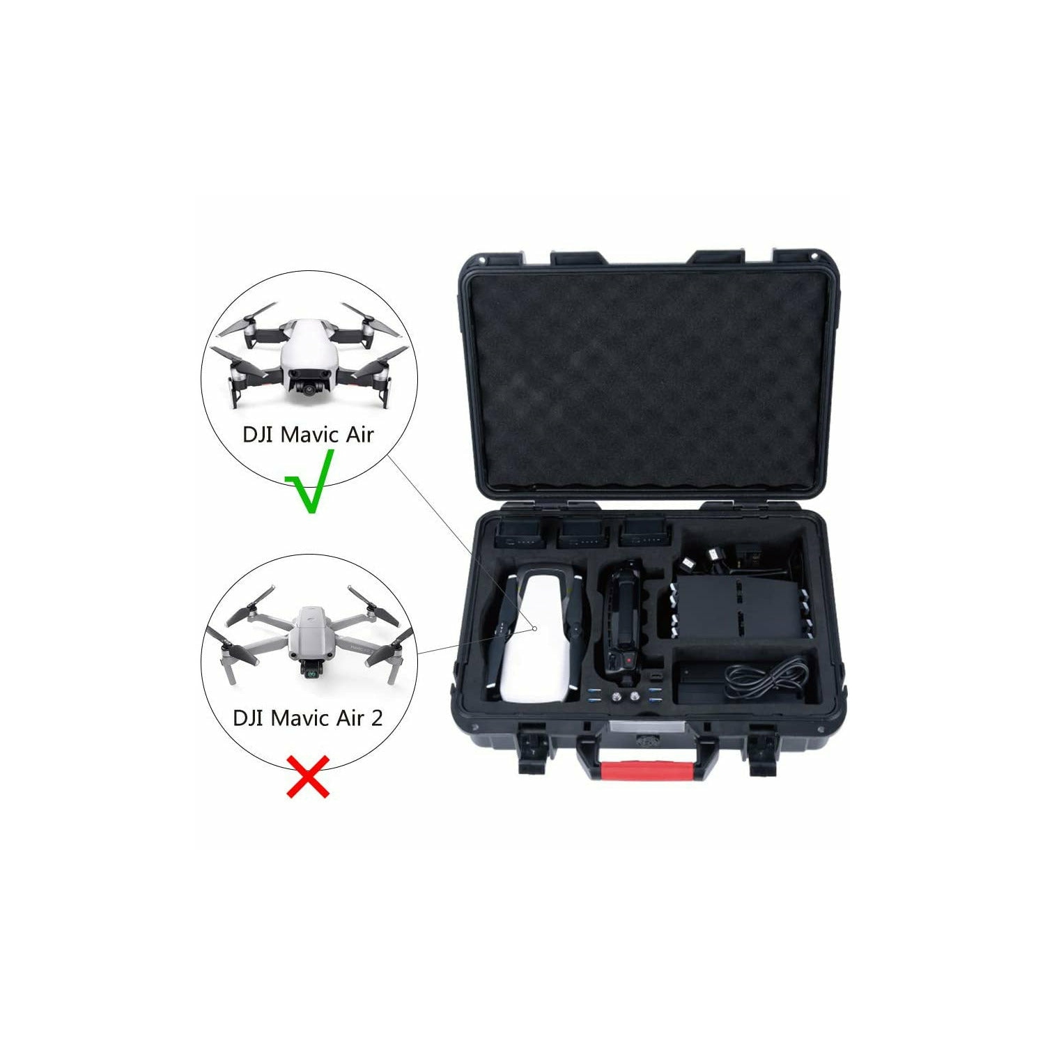 Étui de transport pour Mavic Air de DJI : sécuritaire et durable
