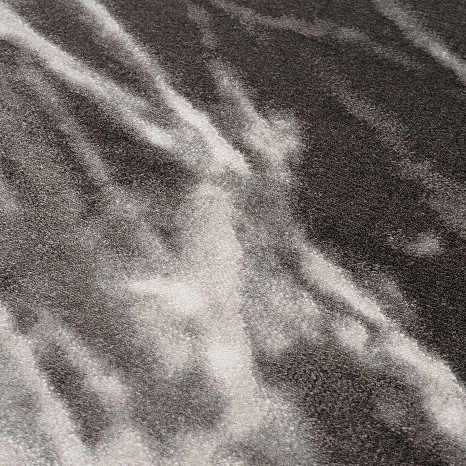 La Dole Rugs Modern Minimalistic Marble Pattern Abstract Rustic Grey Charcoal Gold Bordered Area Rug Living Room Bedroom Carpet Tapis 5'2"x7'6"