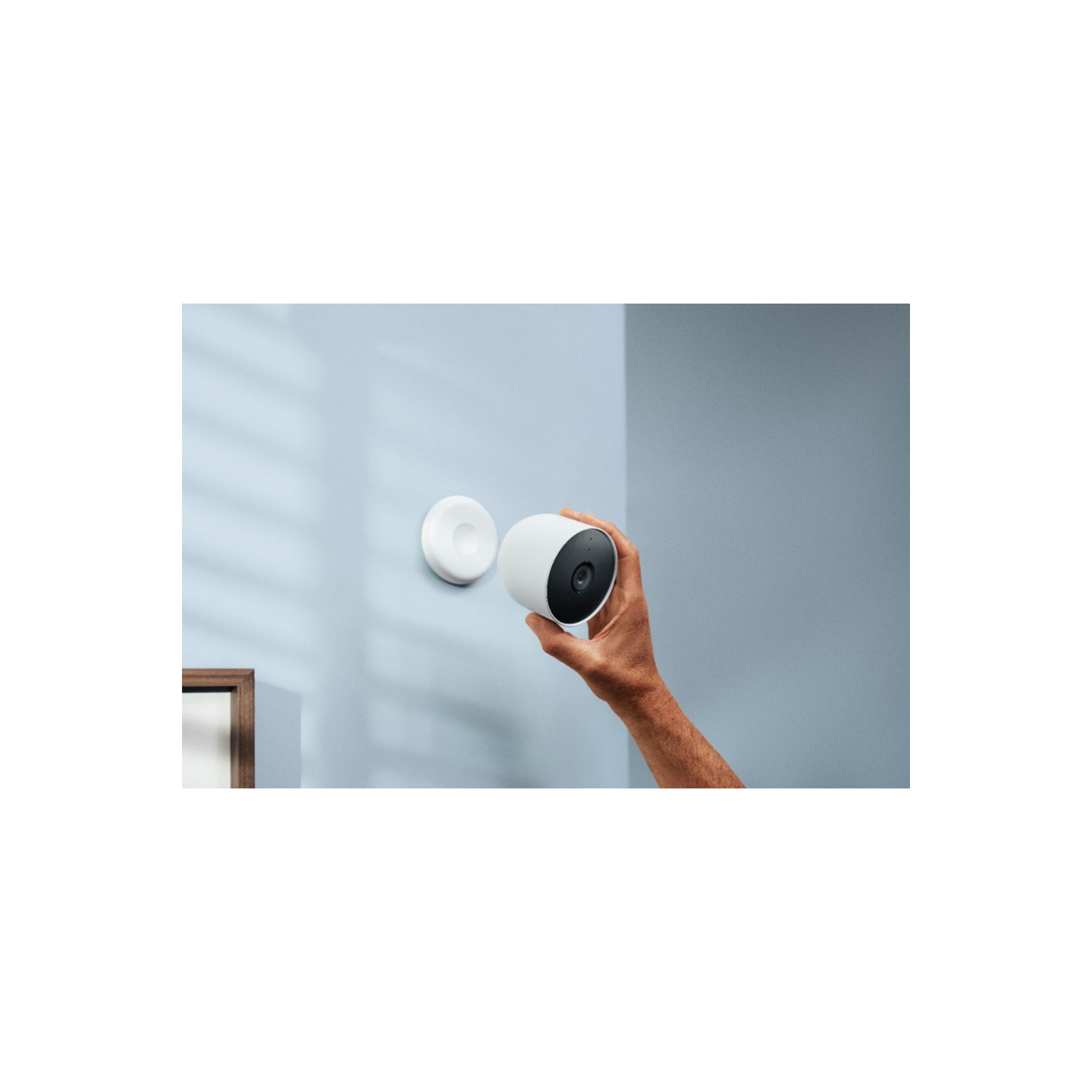 Google - Nest Cam Indoor/Outdoor- Snow
