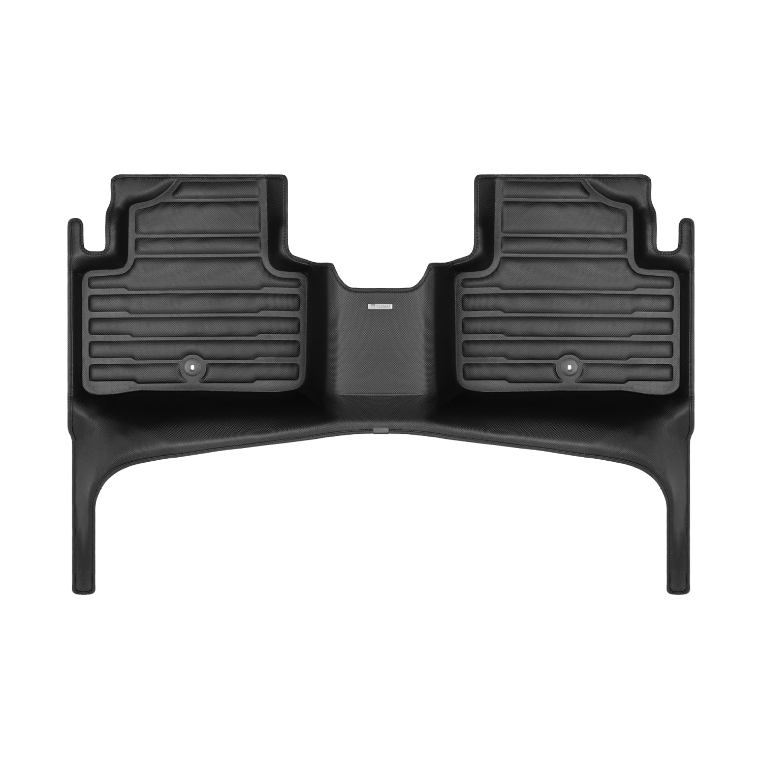 TuxMat - For Genesis GV70 2022-2025 Models - Custom Car Mats - Maximum Coverage, All Weather, Laser Measured - This Full Set Includes 1st and 2nd Rows