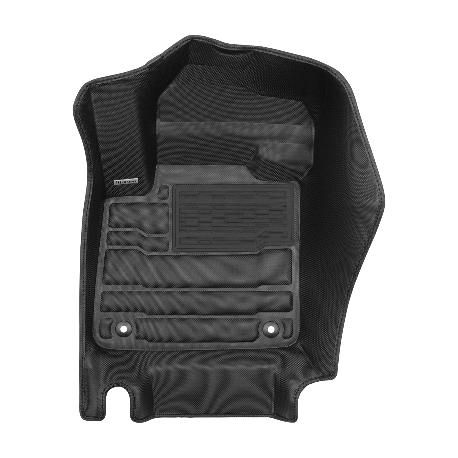 TuxMat - Pour les modèles Volvo XC40 Recharge 2021-2024 - Tapis de voiture personnalisés - Couverture maximale, toutes saisons, mesurée au laser -