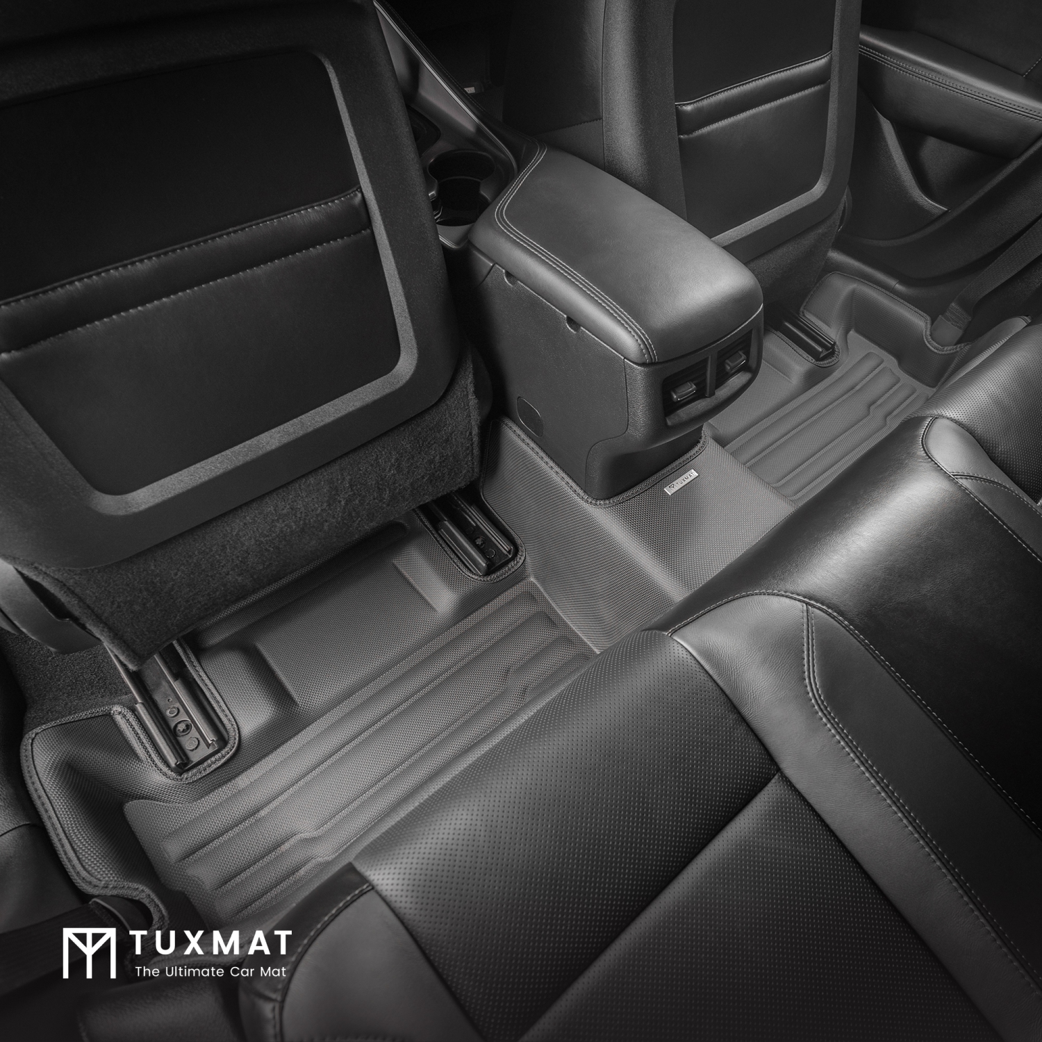 TuxMat - For Dodge Challenger RWD 2015-2023 Models - Custom Car Mats - Maximum Coverage, All Weather, Laser Measured - This Full Set Includes 1st and