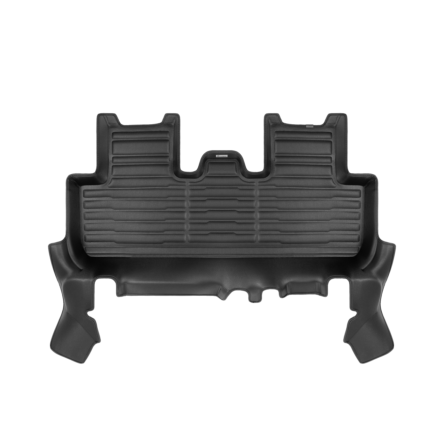 TuxMat - For Tesla Model Y 7-Seater 2020-2025 Models - Custom Car Mats - Maximum Coverage, All Weather, Laser Measured - This Full Set Includes 1st,