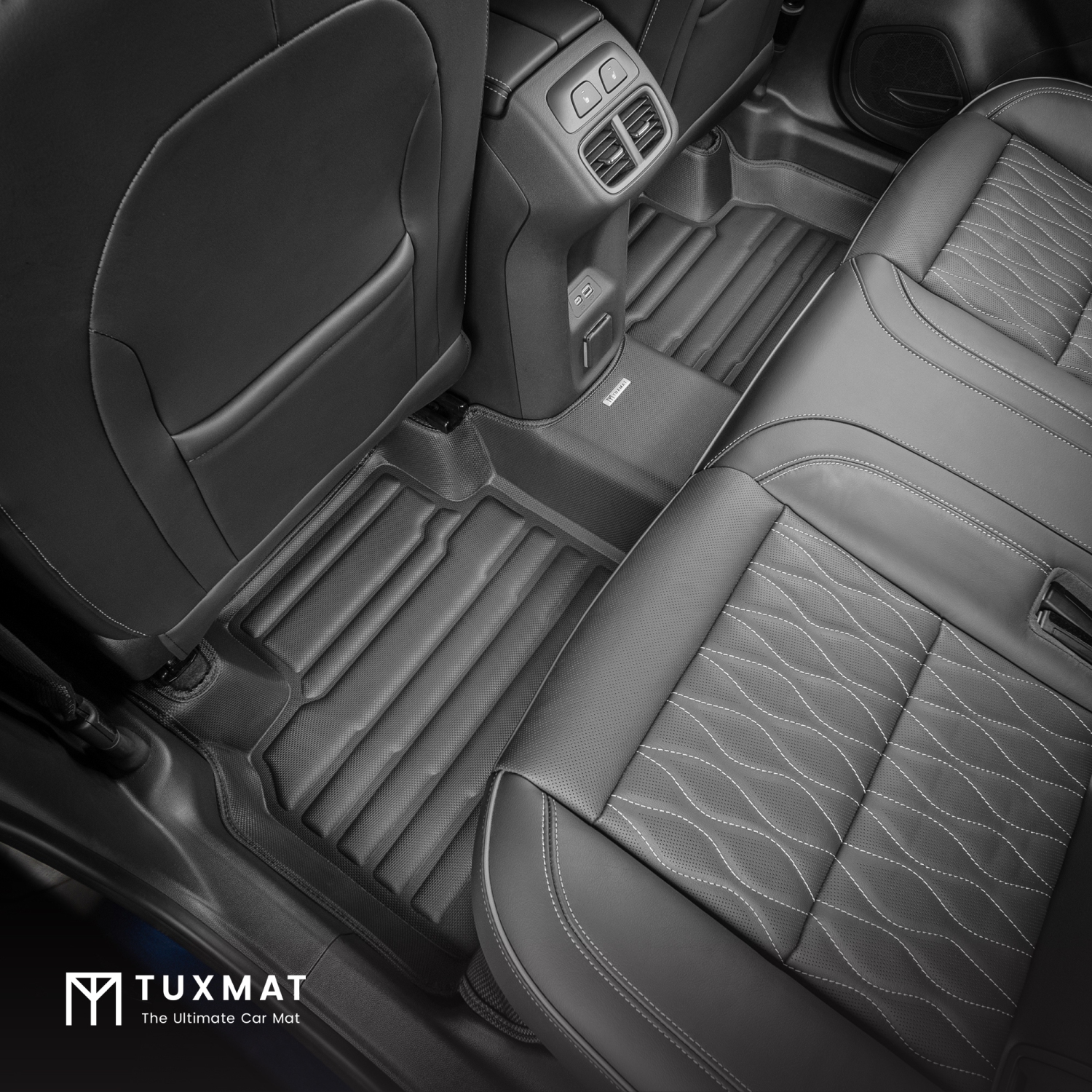 Tapis TuxMat - pour les modèles Buick Envision 2021-2026 - Tapis d'auto sur mesure - Couverture maximale, toutes saisons, mesuré au laser - Cet