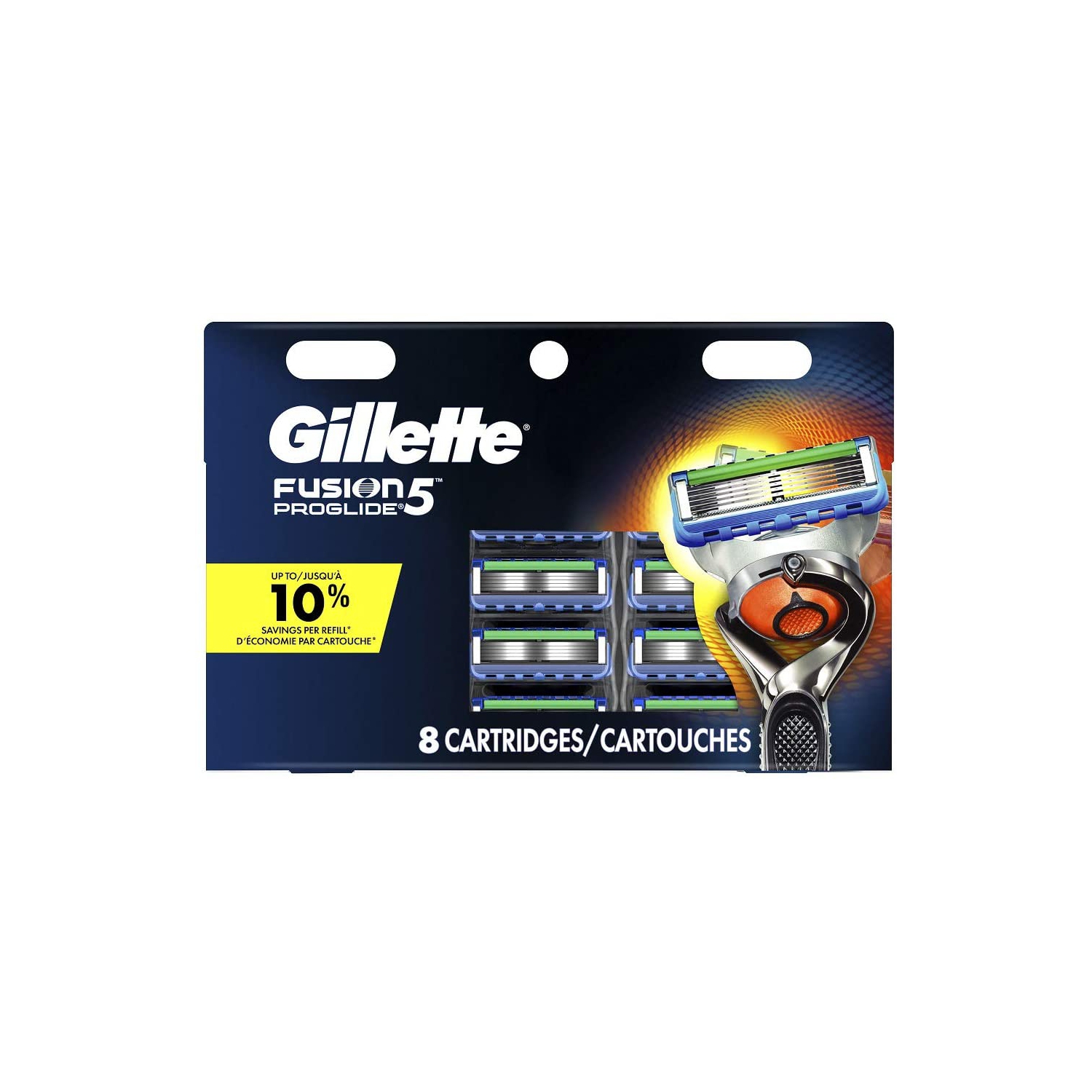 Gillette Fusion 5 Proglide 8Ct Cartridges Card - Brand New