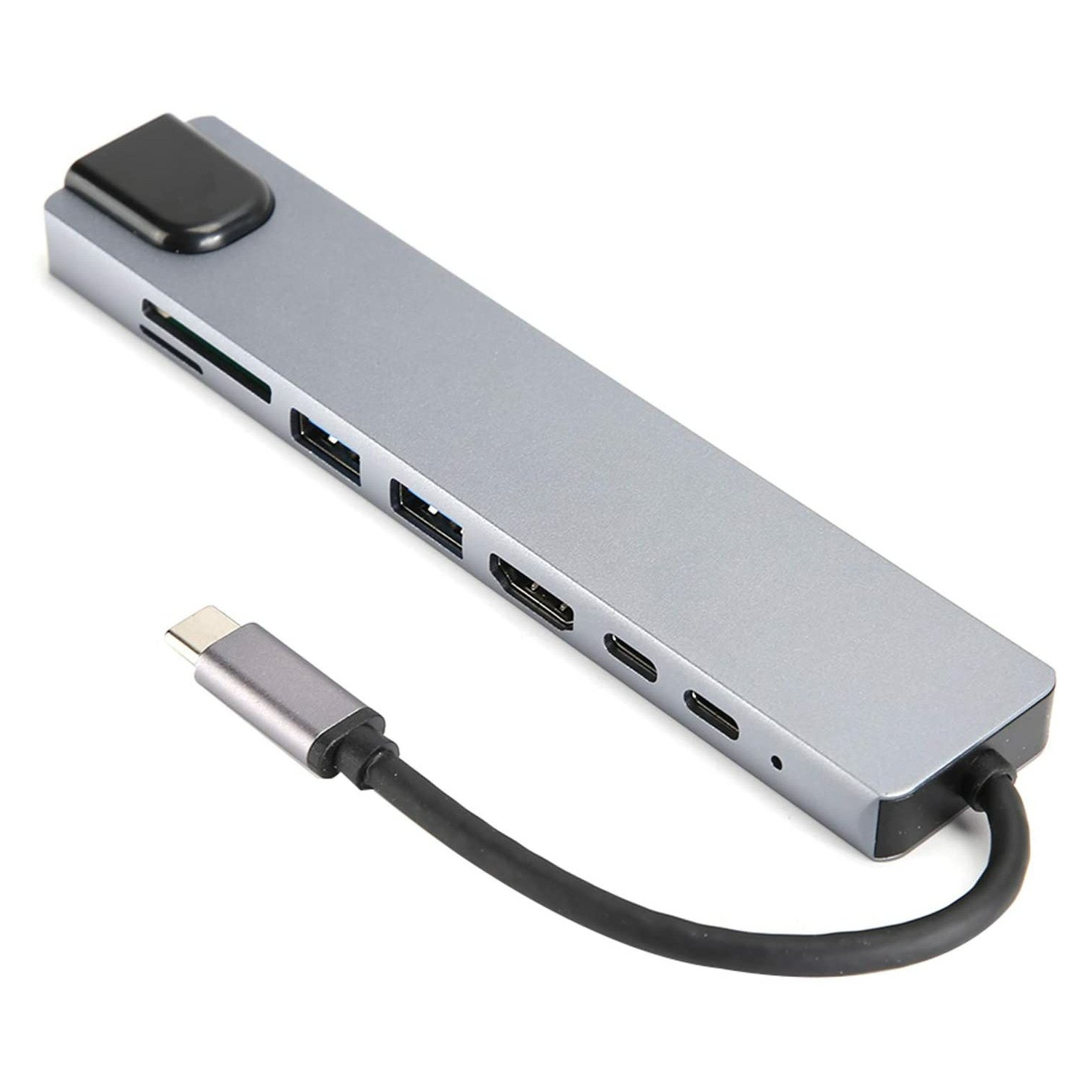 8 in 1 USB-C Hub Adapter Type-C Kabel naar 4K 60hz Converter Ethernet USB 3.0 USB C HUB Dock 1 in 8