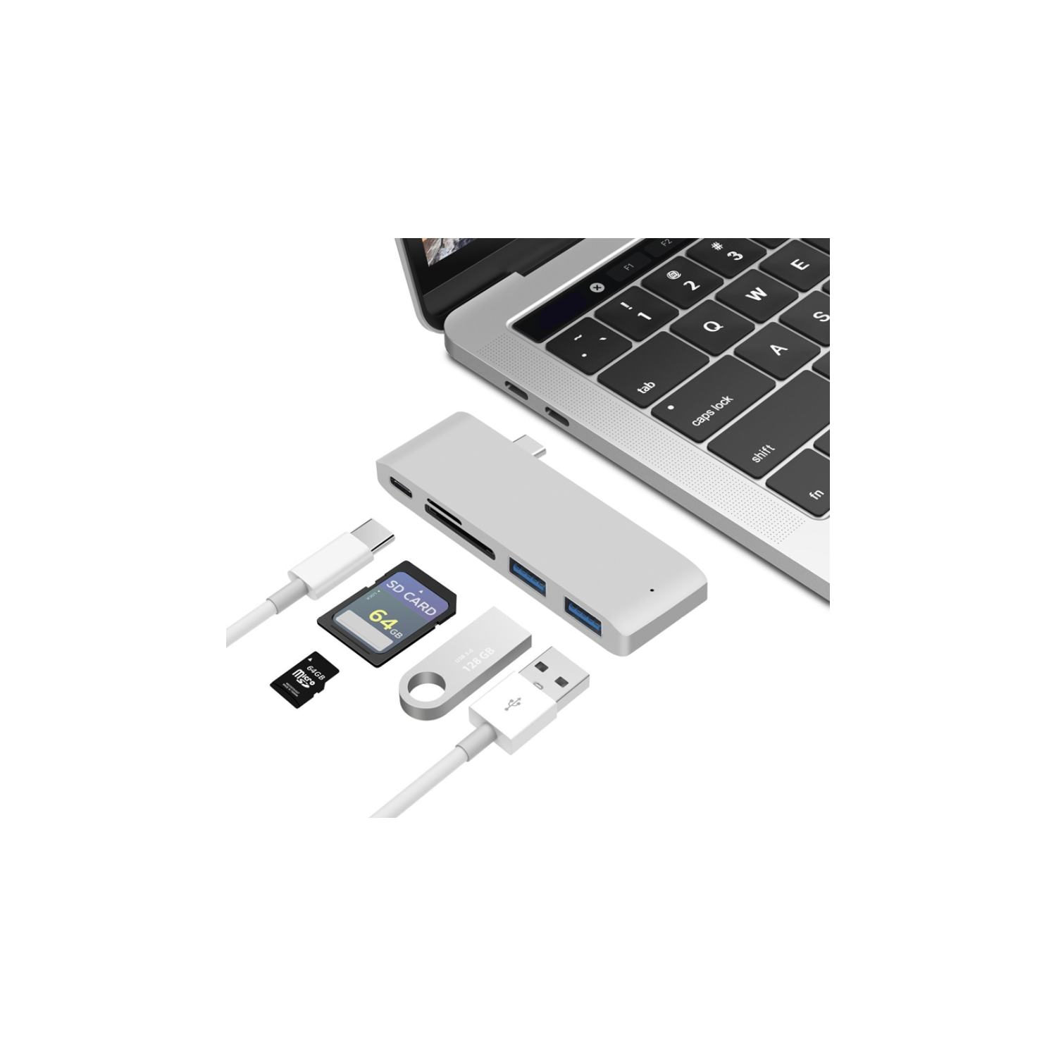 USB 3.1 Type-C Hub To HDMI Adapter 4K Thunderbolt 3 USB C Hub