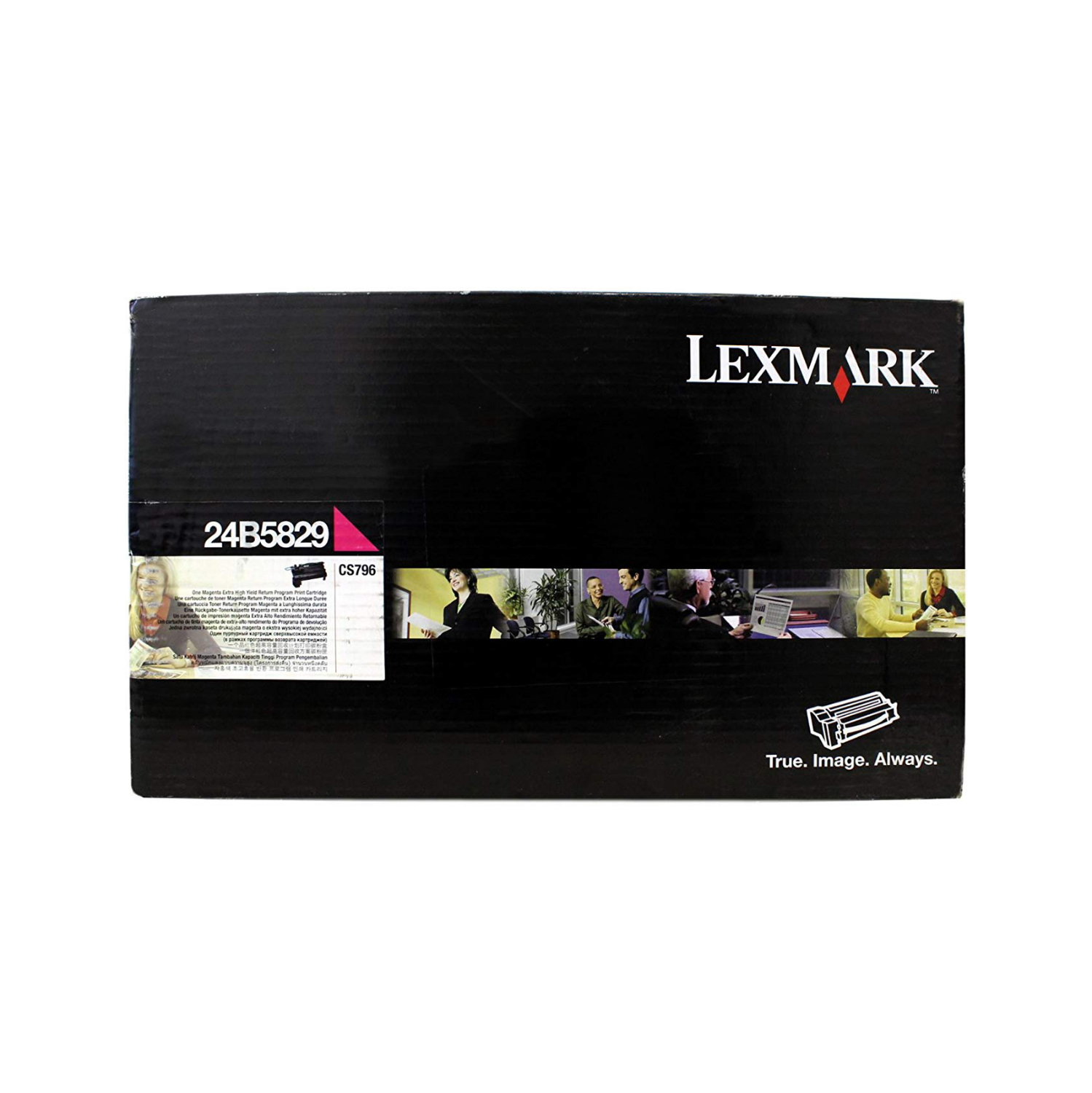 Lexmark 24B5829 Magenta. Cartouche Super d'origine Haut rendement pour : CS796, CS796de series