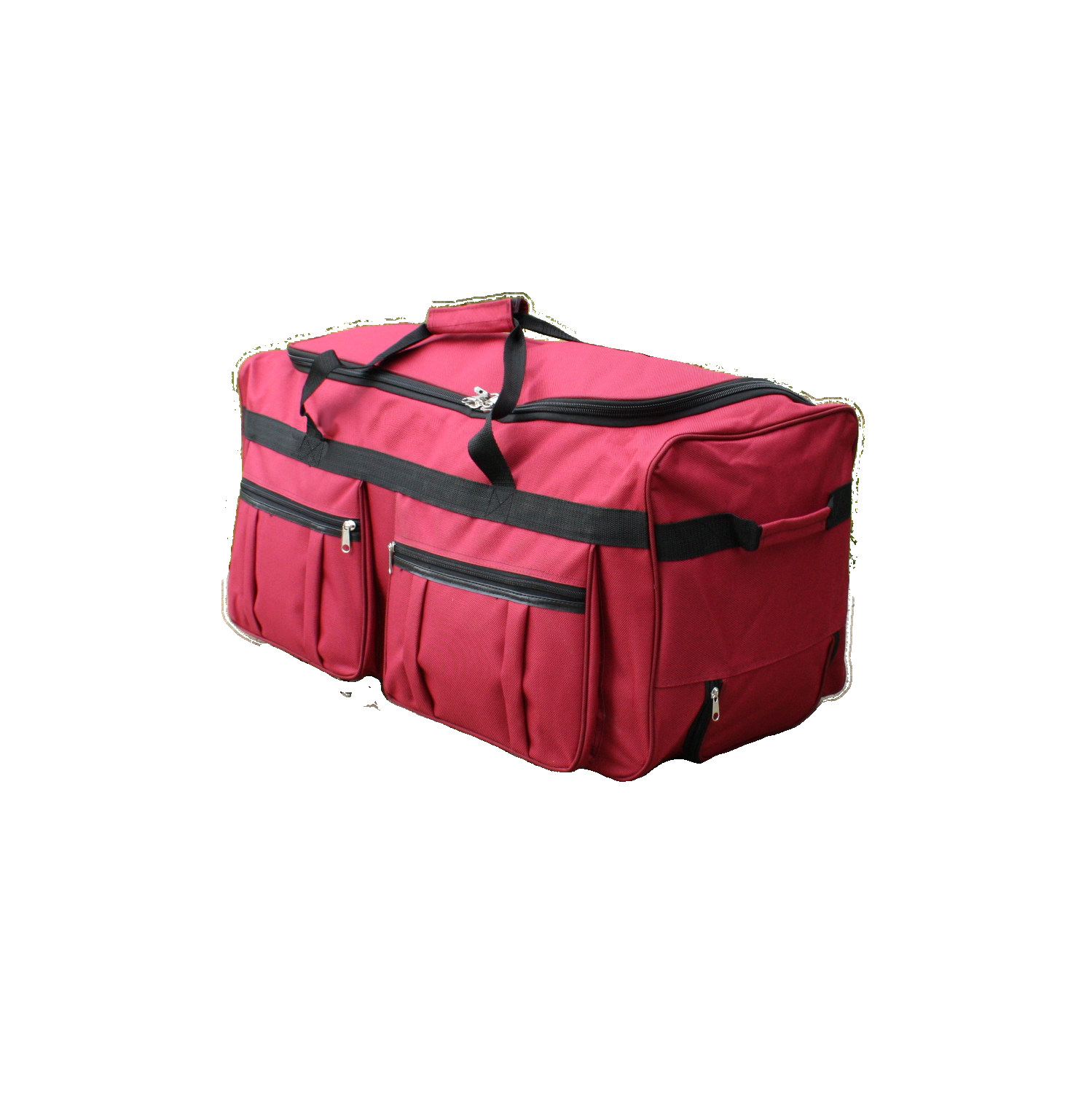Sac de sport à roulettes de 30 po rouge d’Archivist Canada avec sac de hockey d’extérieur de 30 po, très grand