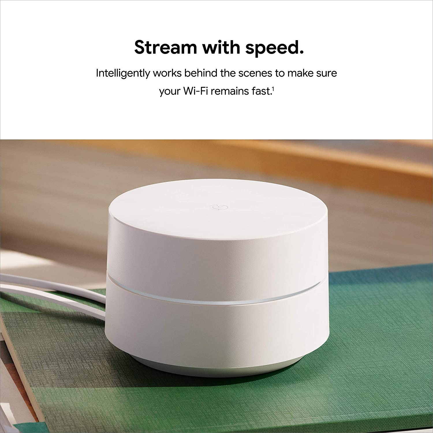 Google - WiFi - Mesh WiFi System - WiFi Router Replacement - 3 Pack - Refurbished