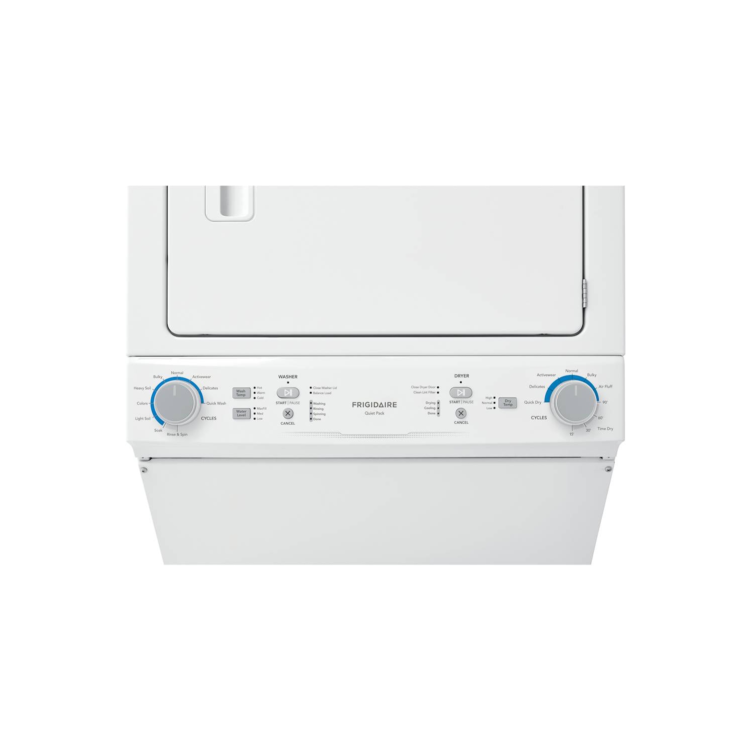 Frigidaire FLCE7522AW Electric Washer/Dryer Laundry Center - 3.9 Cu. Ft Washer and 5.6 Cu. Ft. Dryer